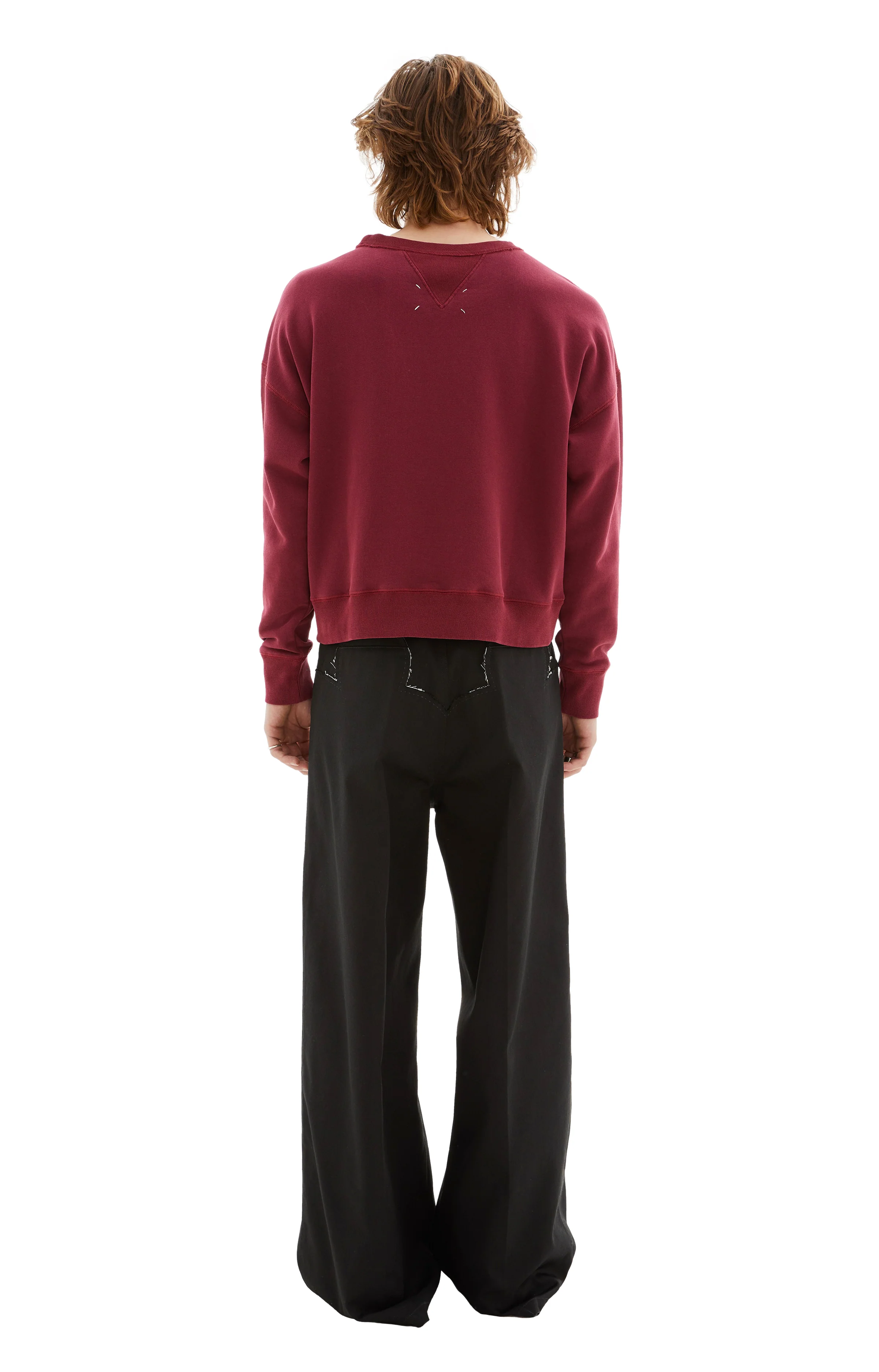MM Crewneck Sweatshirt (Bordeaux) - Image 4