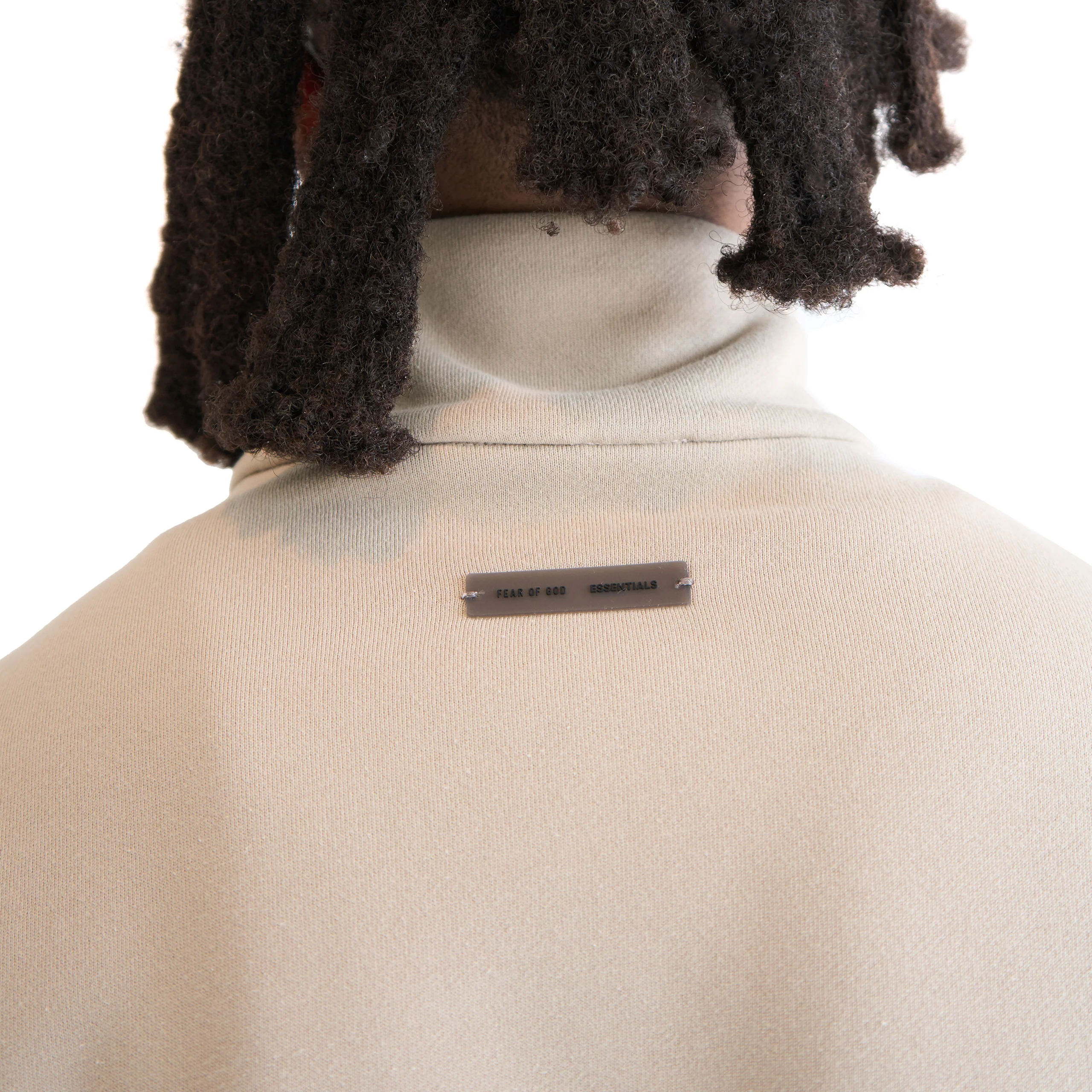 Modern Fit Fleece Track Jacket (Timber/Cloud White) - Image 7