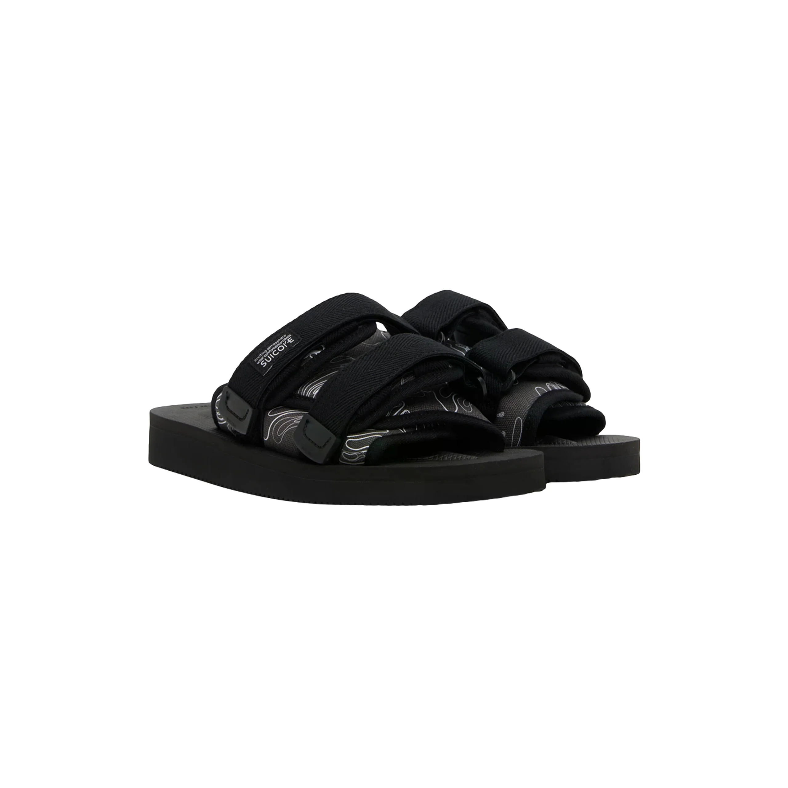 MOTO-Cab Sandals (Black/Salt) - Image 3