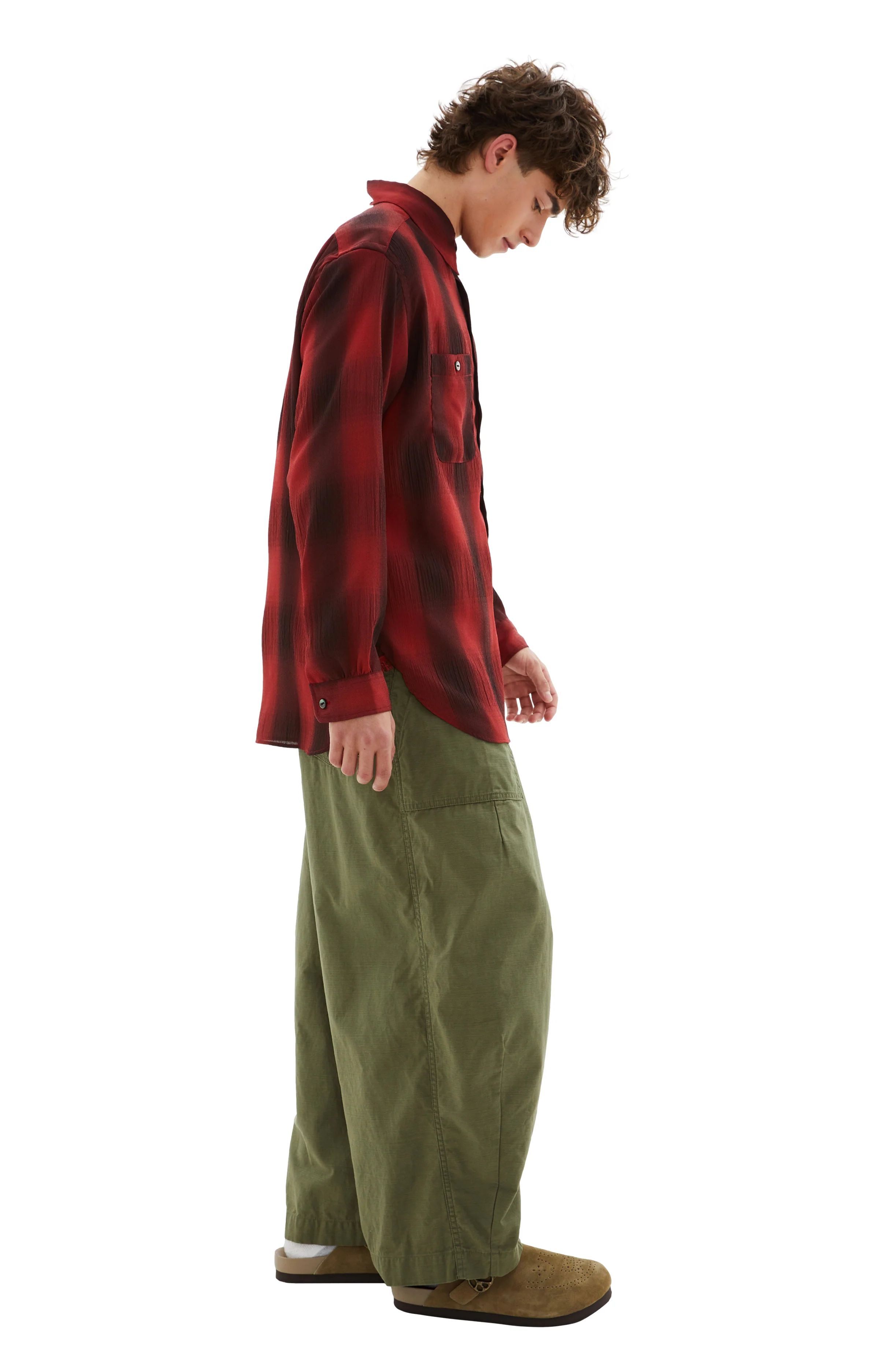 Needles Work Shirt (Red) - Image 2