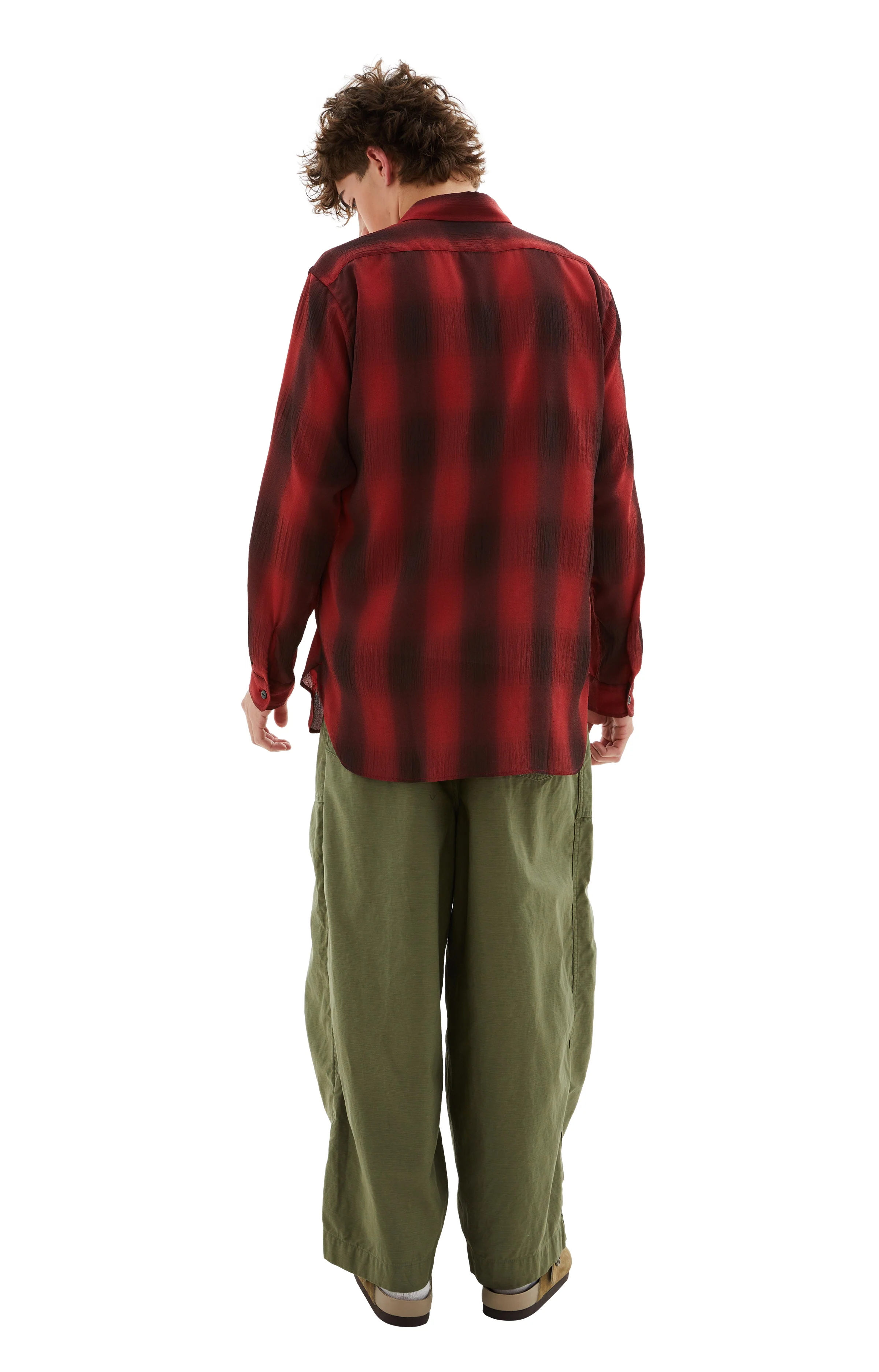 Needles Work Shirt (Red) - Image 3