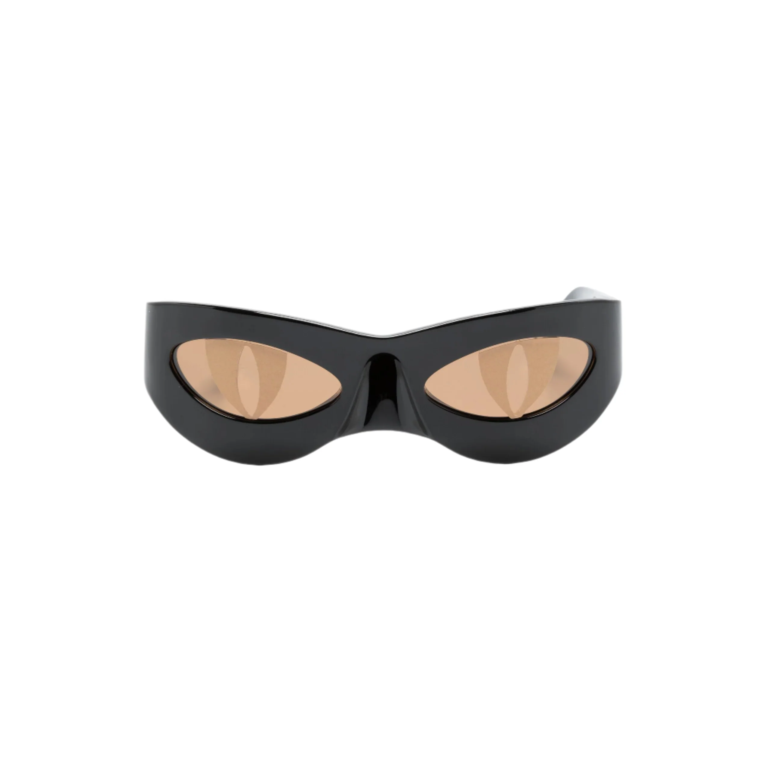 Neko Cat-eye Sunglasses (Black)