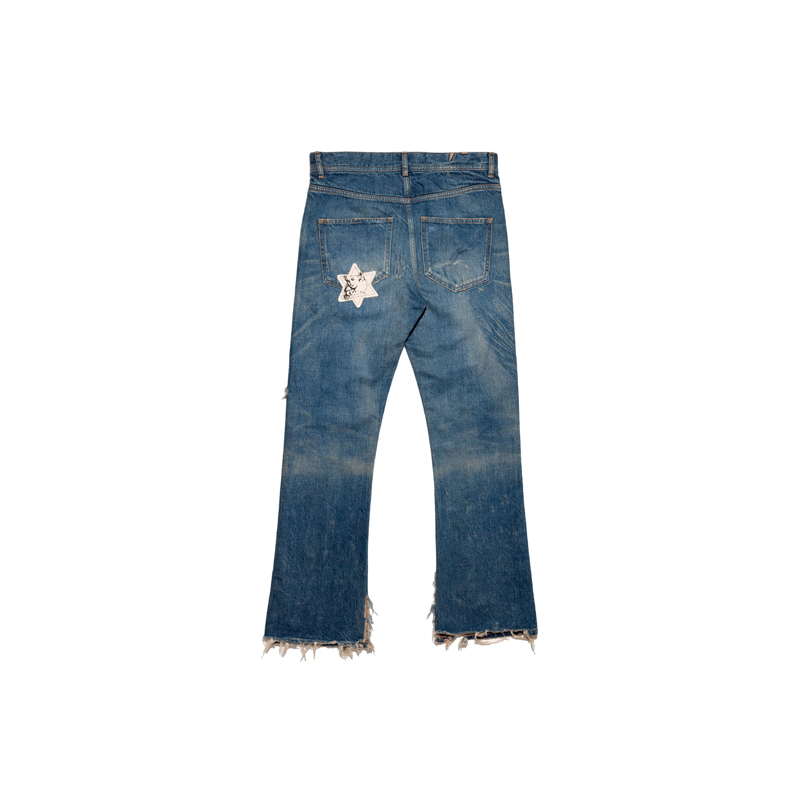 Only Son (Bruised) Jeans (Patched Deep Blue) - Image 2