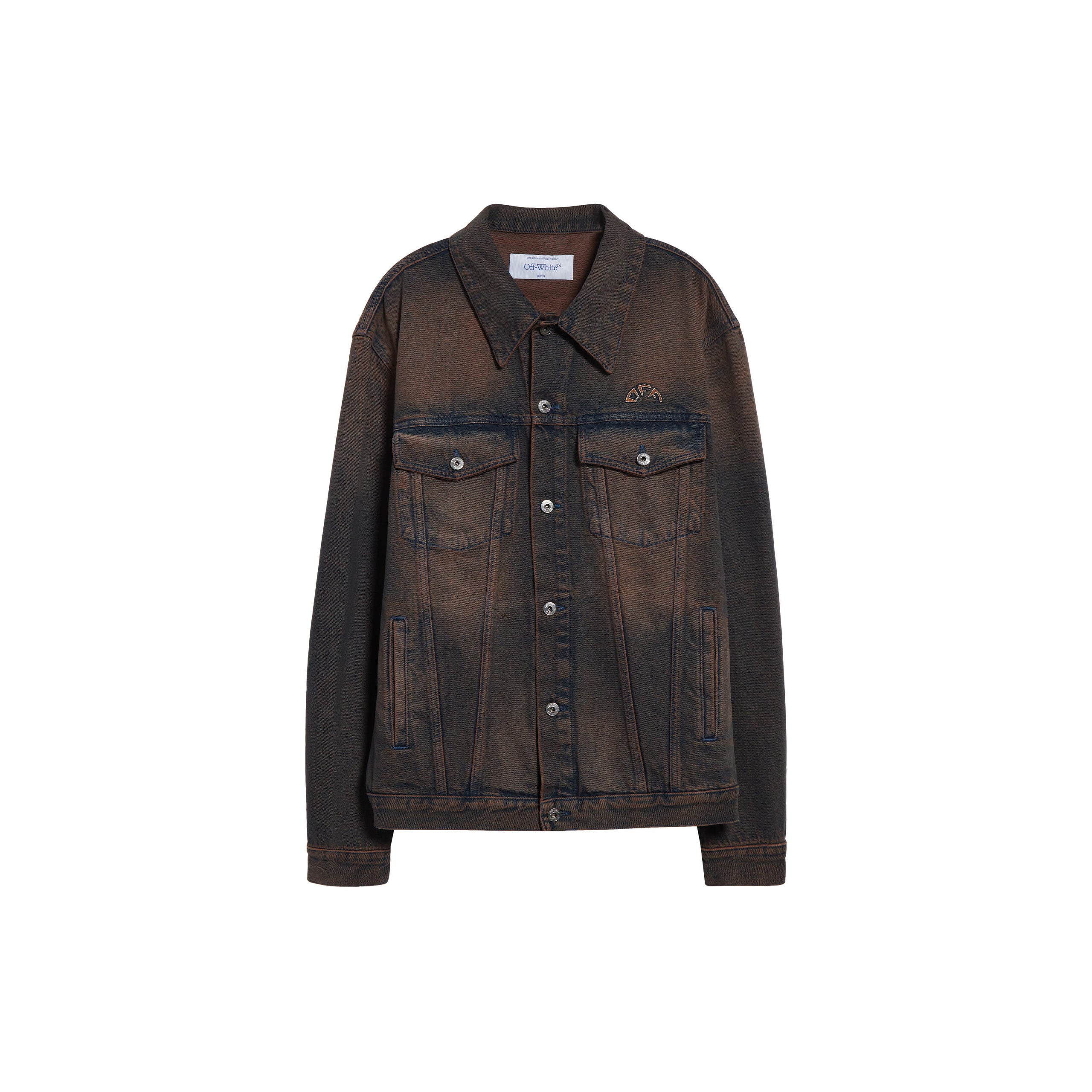 Overdyed Den Skate Jacket (Brown)