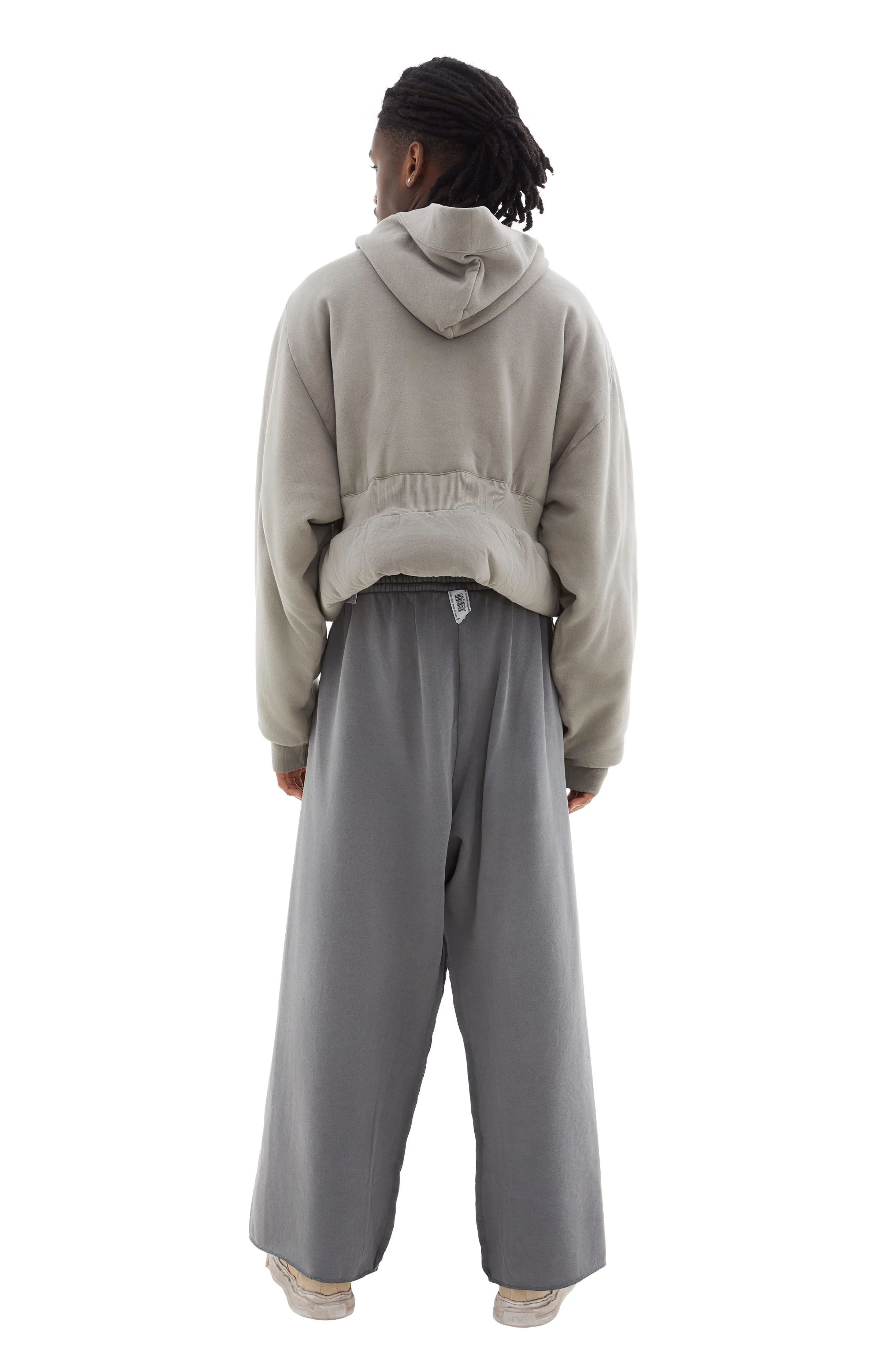 Padded Hoodie (Taupe) - Image 4