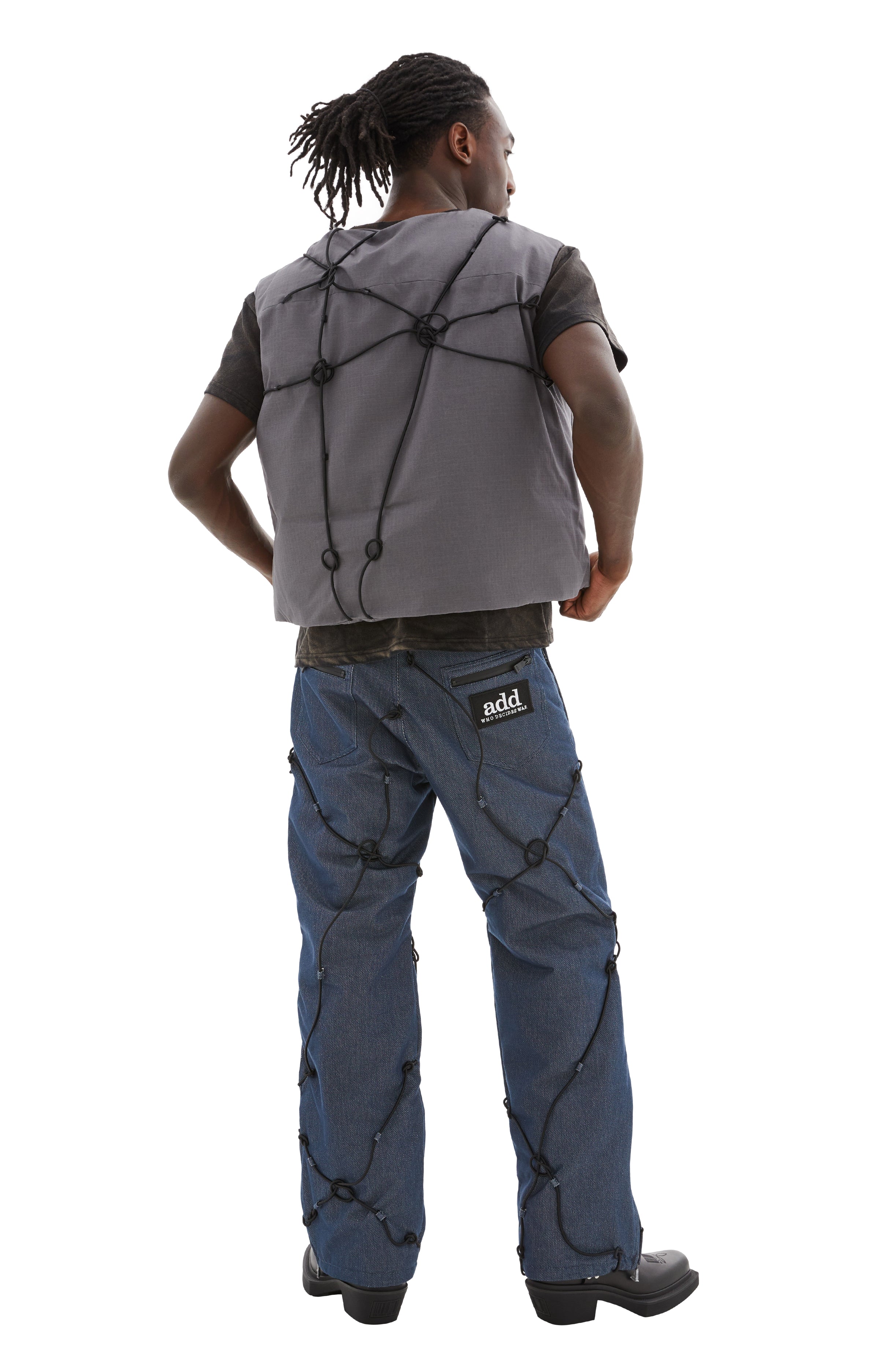 Padded Pants (Blue) - Image 4