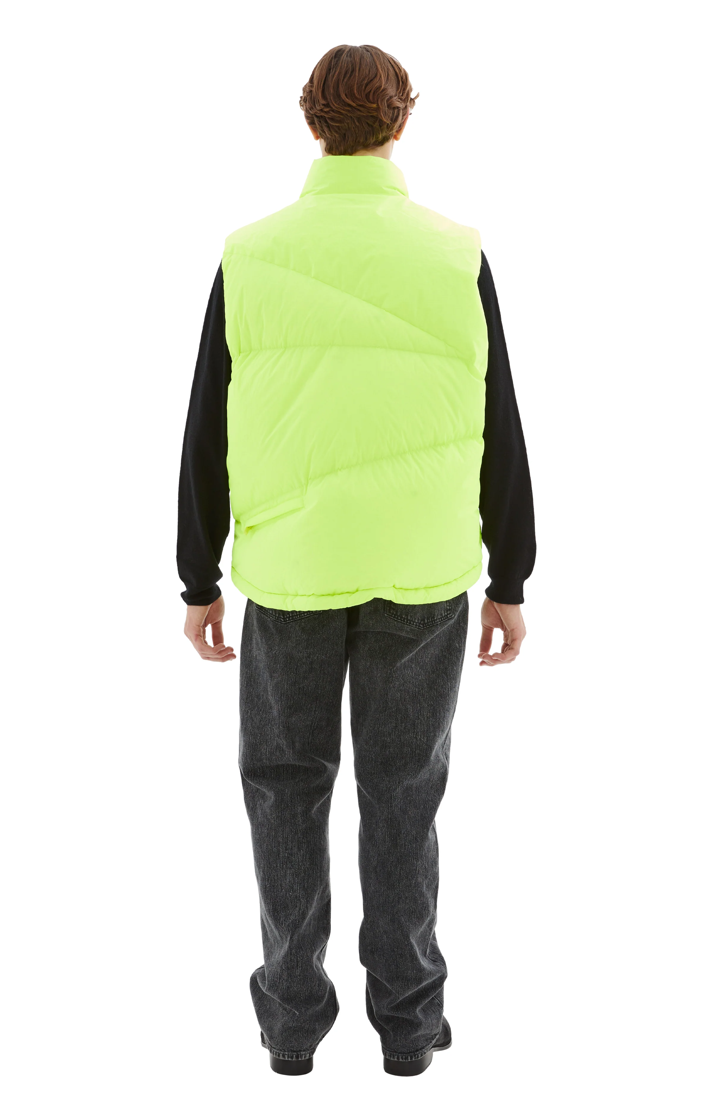 Quilted Vest (Yellow) - Image 4