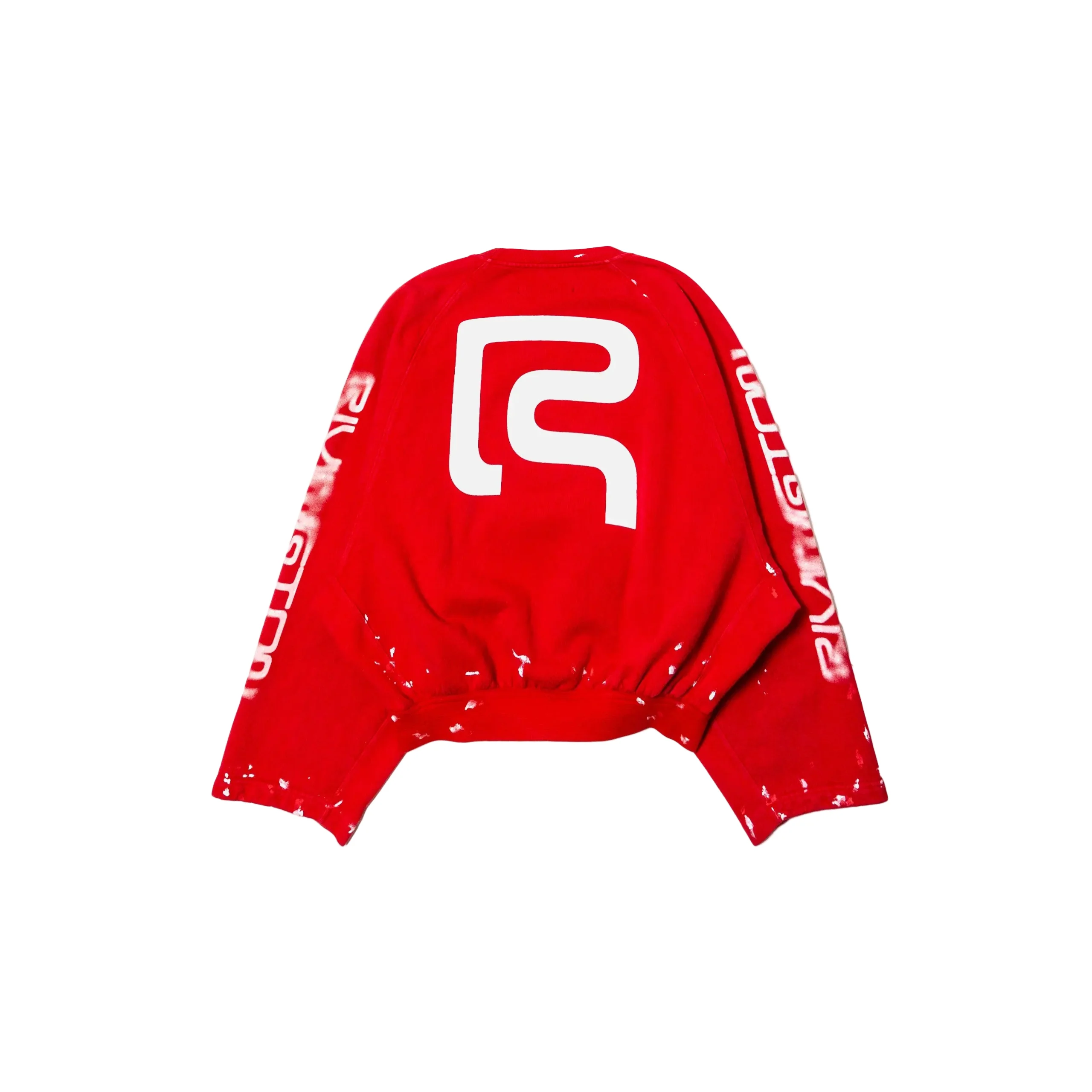 Radical Paper Rose Crewneck (Meta Red) - Image 4