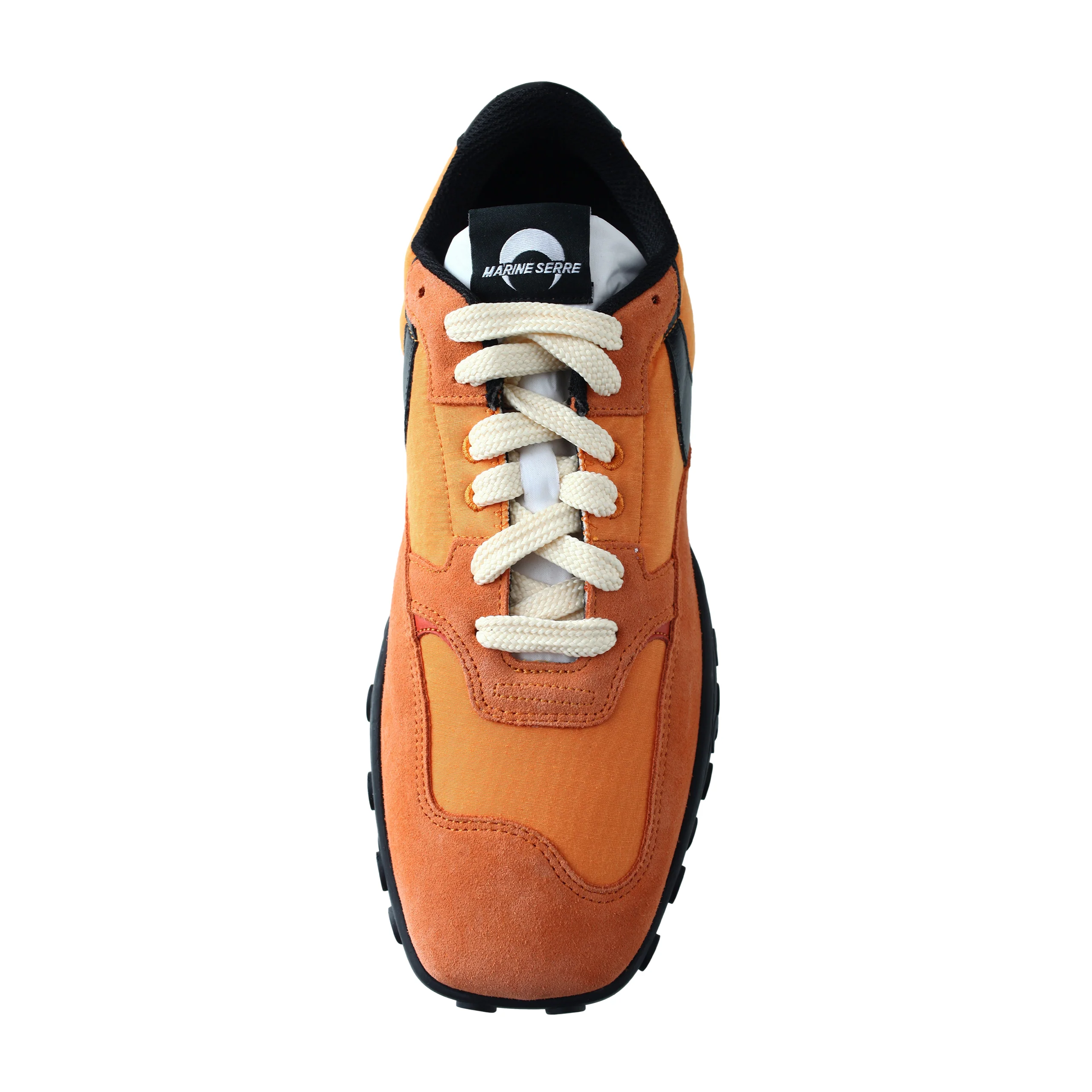 Women's Regenerated Moire Low-Top Sneakers (Orange) - Image 4