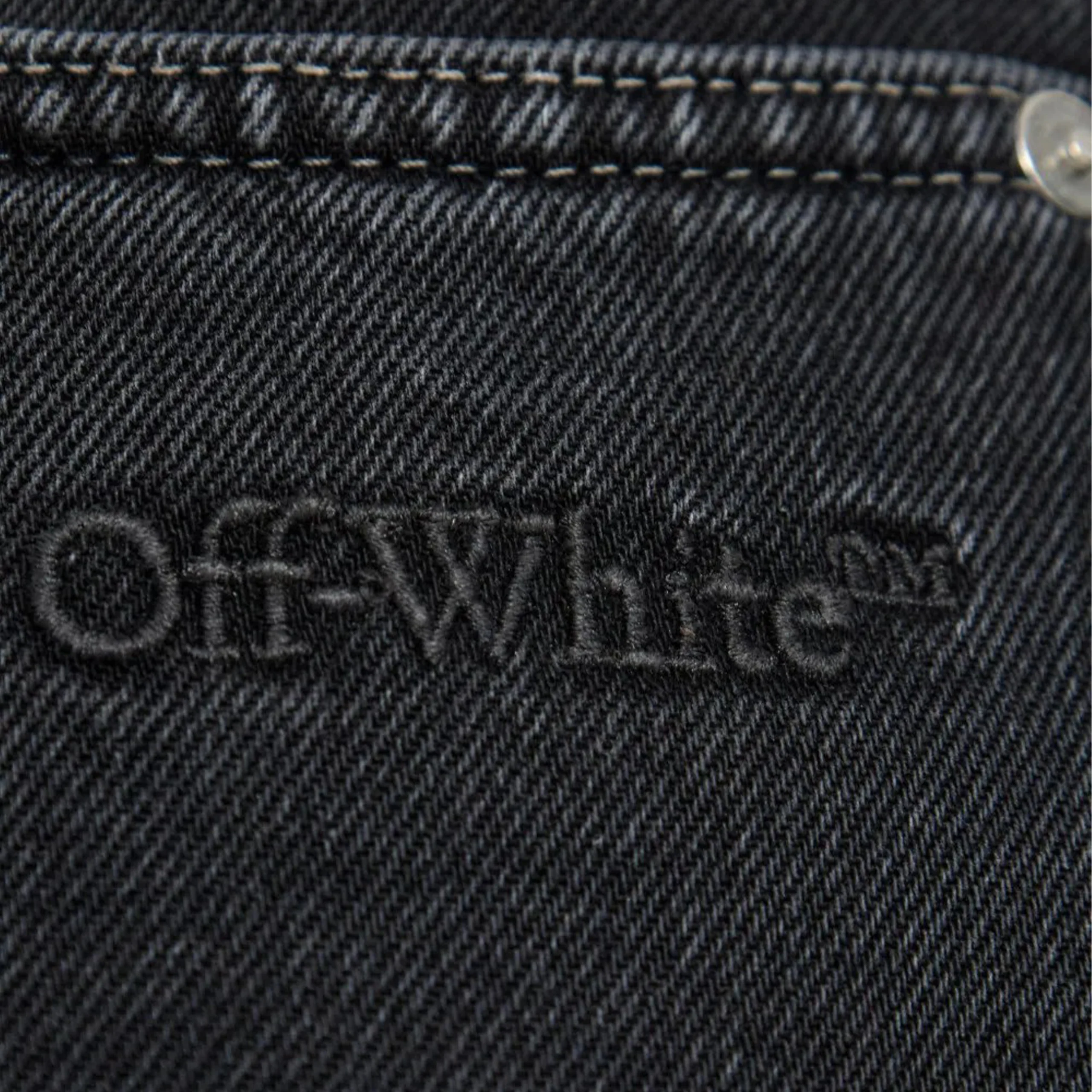 Script Logo 90s Skate Jeans (Vintage Black) - Image 2