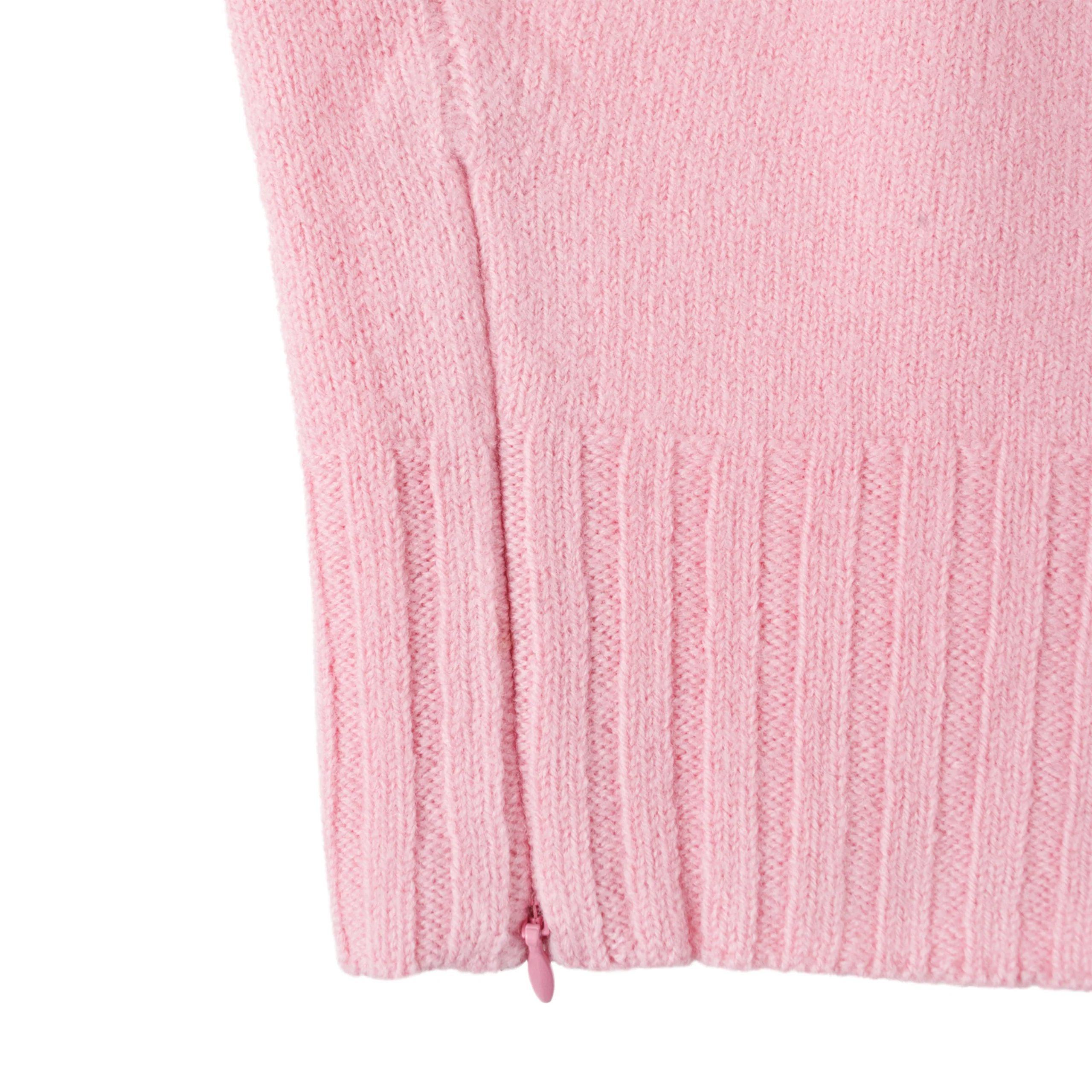 Seamless Knitted Balaclava (Pink) - Image 3