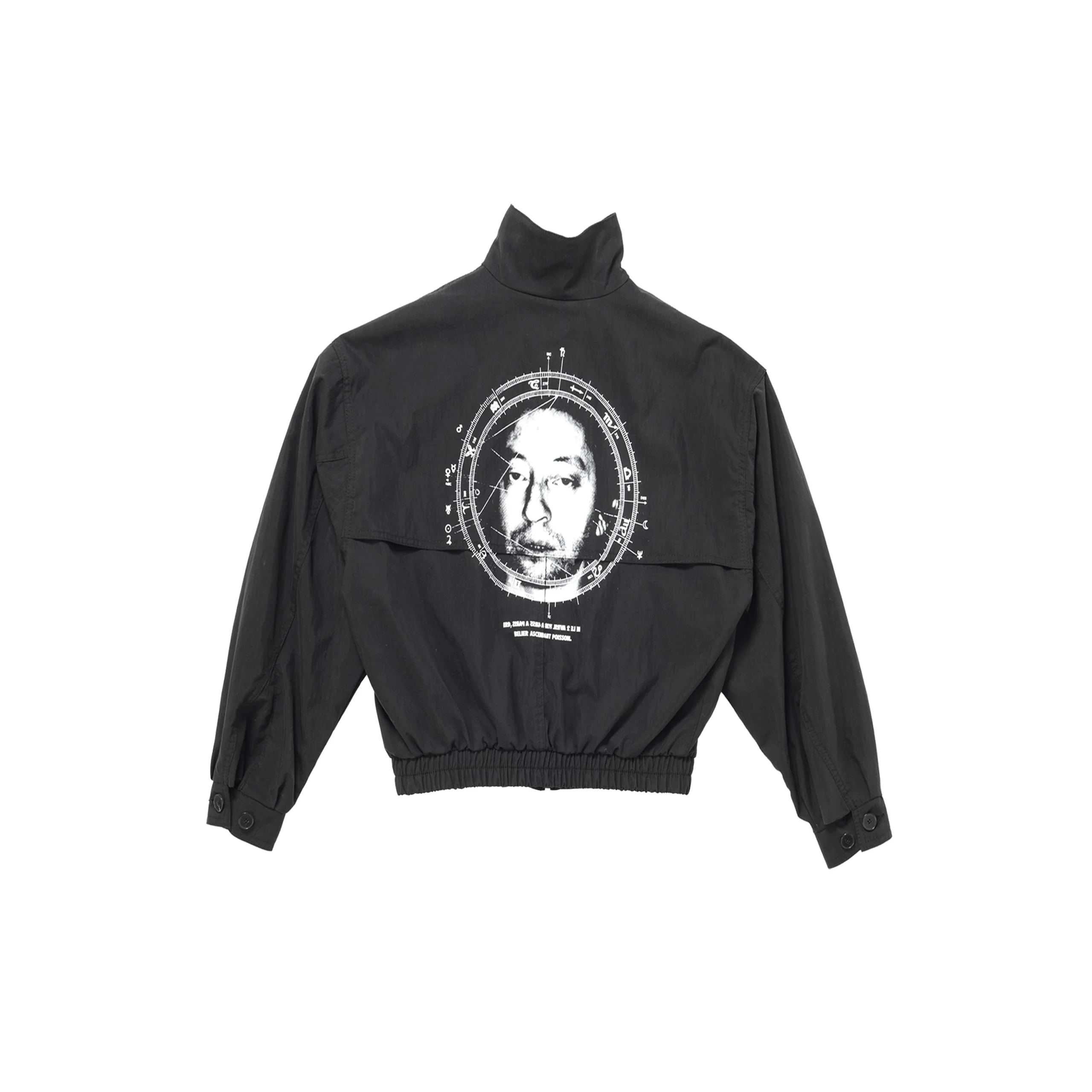 Serge Track Jacket (Black) - Image 2