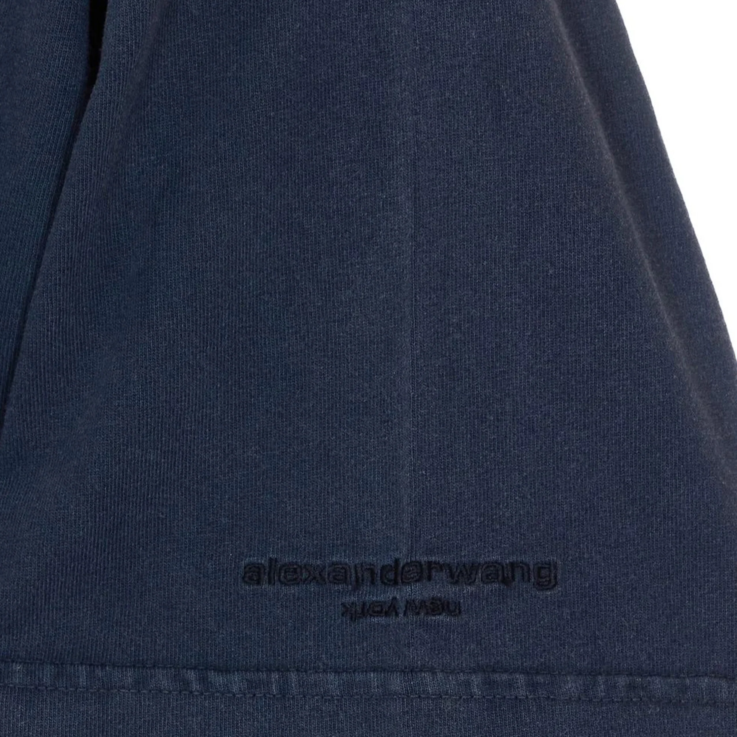Short Sleeve Tee W/ Lighter Graphic (Washed Black) - Image 4