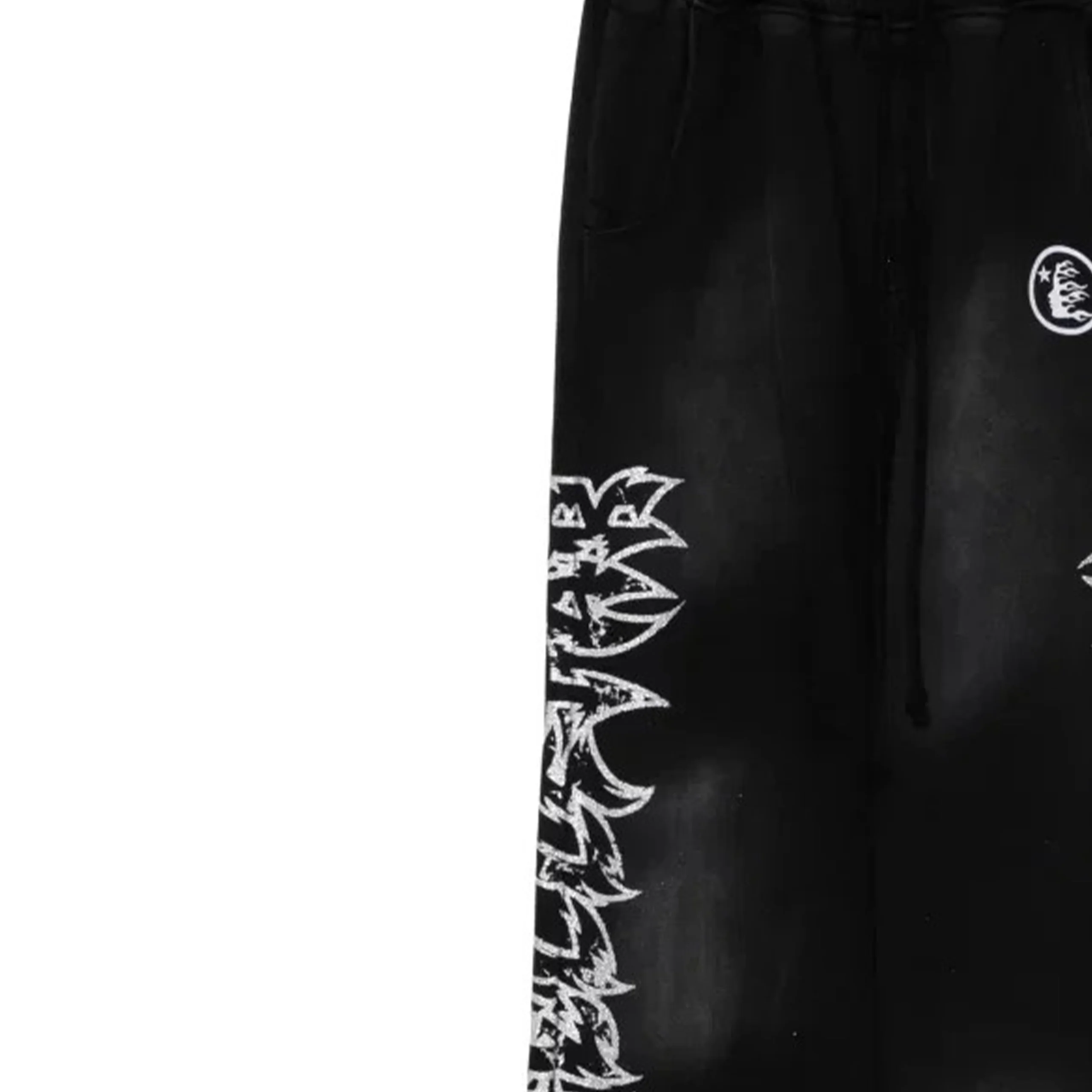 Stars Shine Graffiti Sweatpants (Black) - Image 2