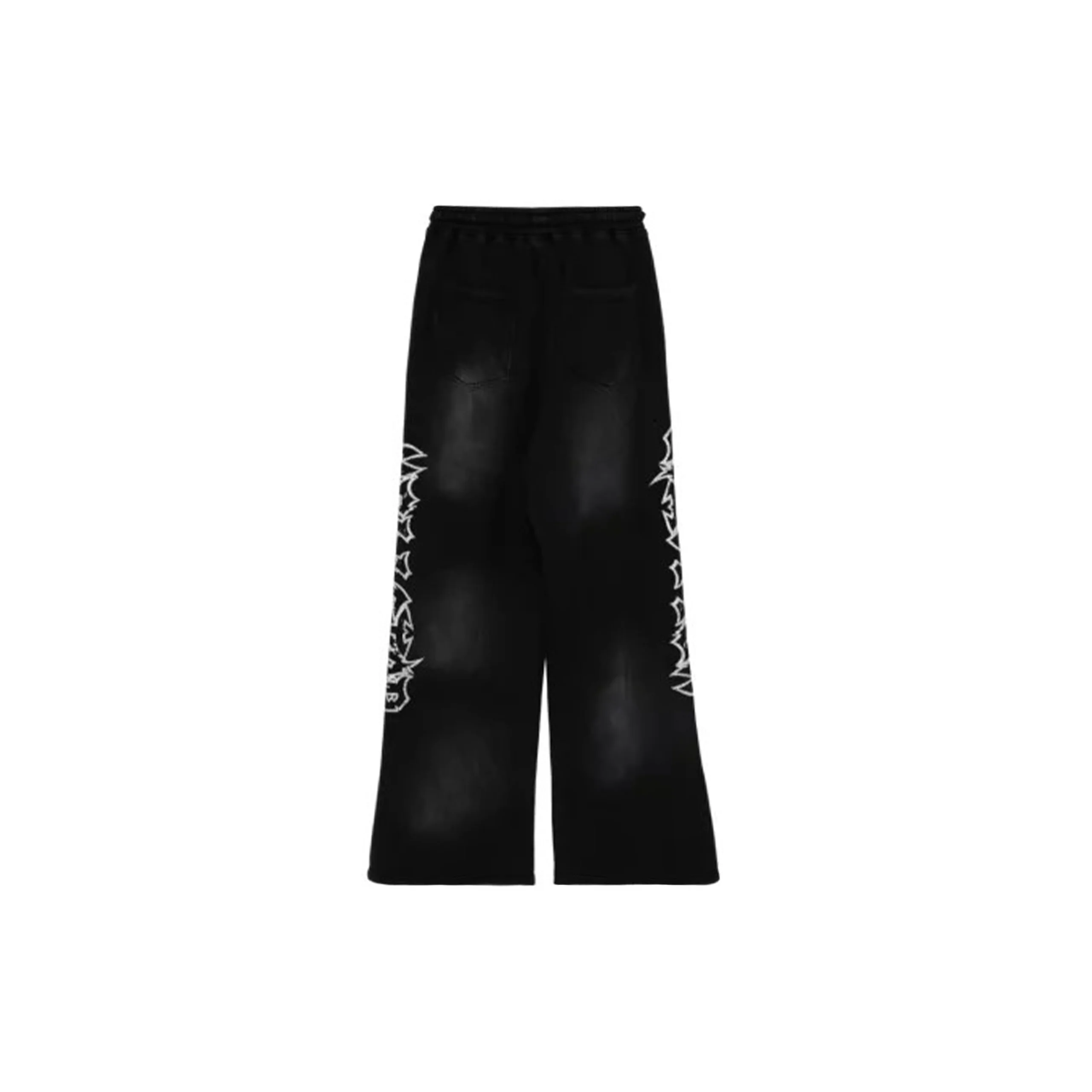 Stars Shine Graffiti Sweatpants (Black) - Image 3