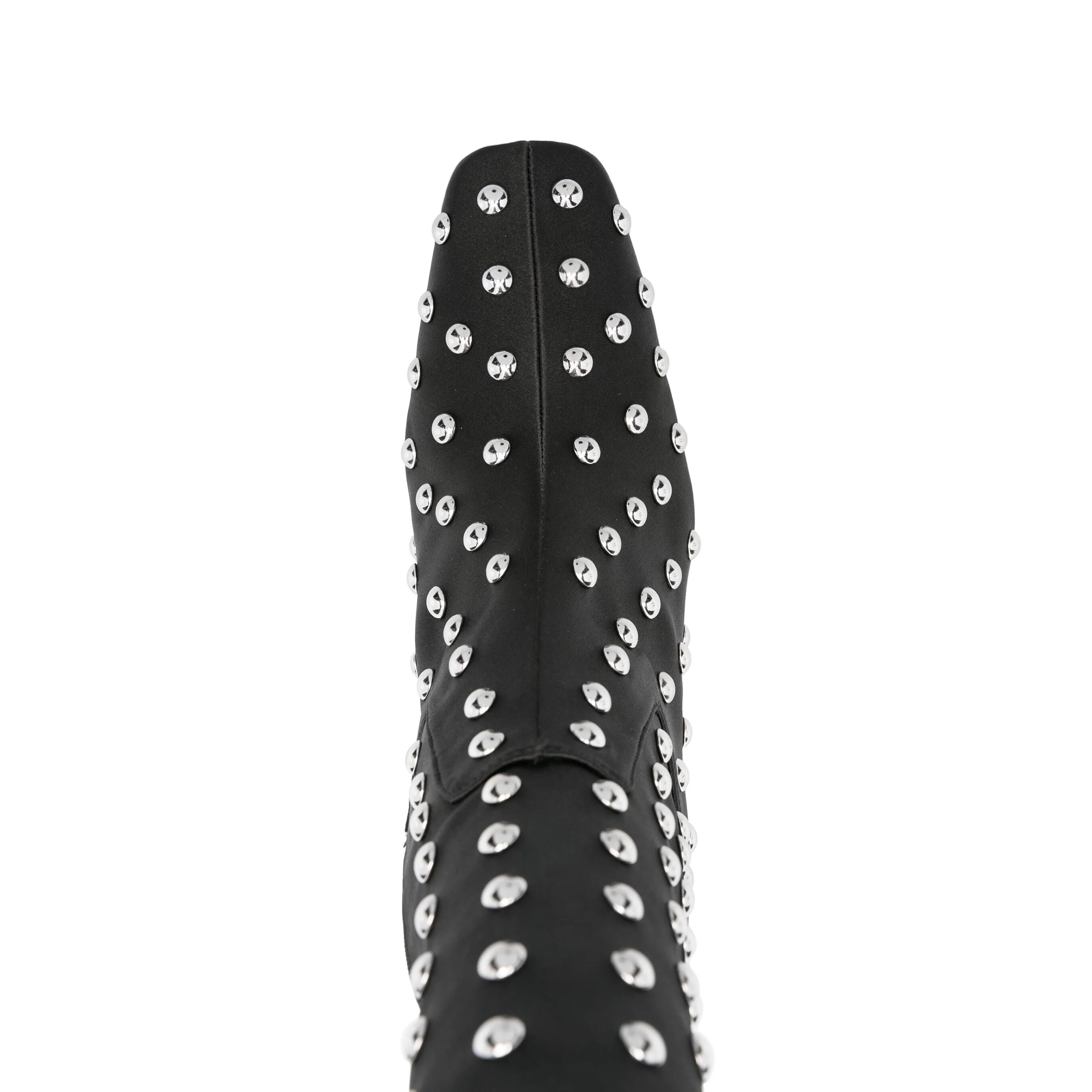 Studded Bridge Stretch Boots (Black/Silver) - Image 3