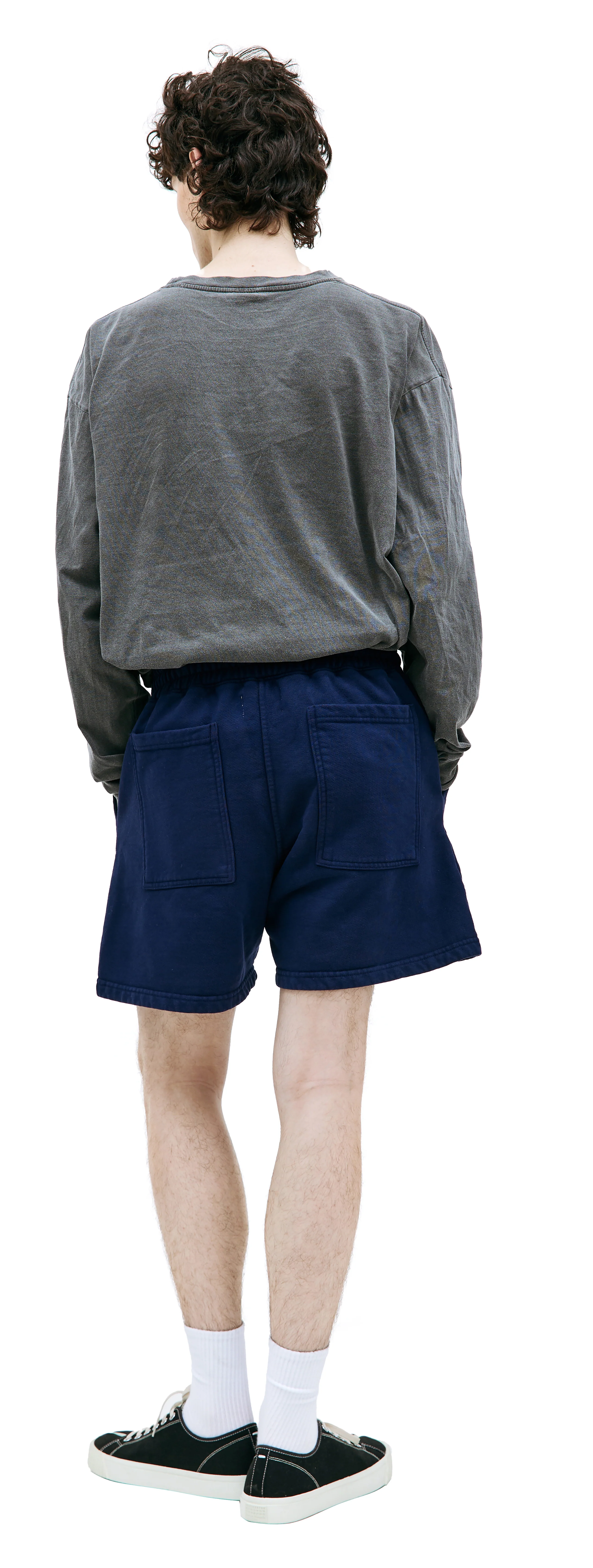 Cotton Sweat Shorts (Azure) - Image 3