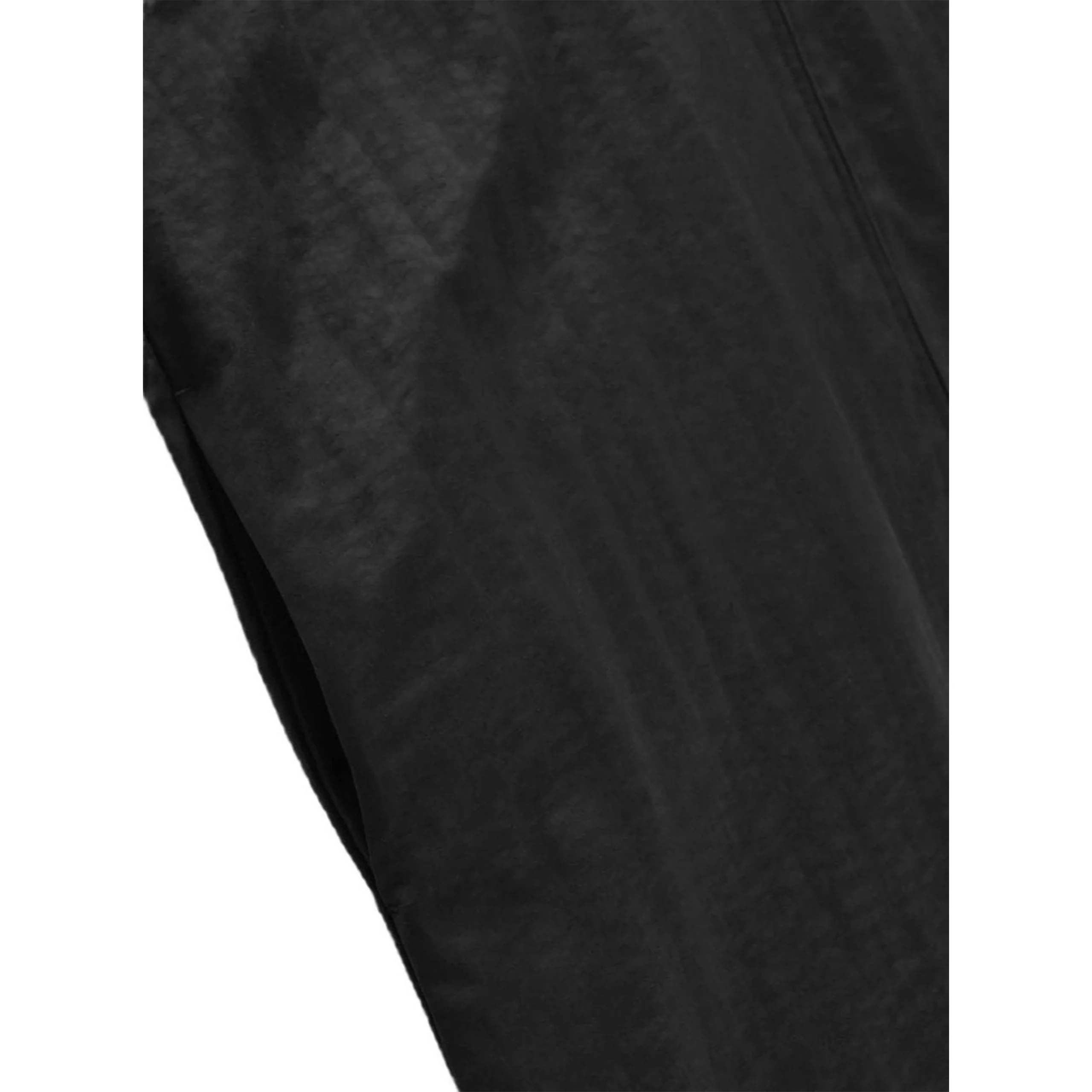 Textured Nylon Trench (Black) - Image 4