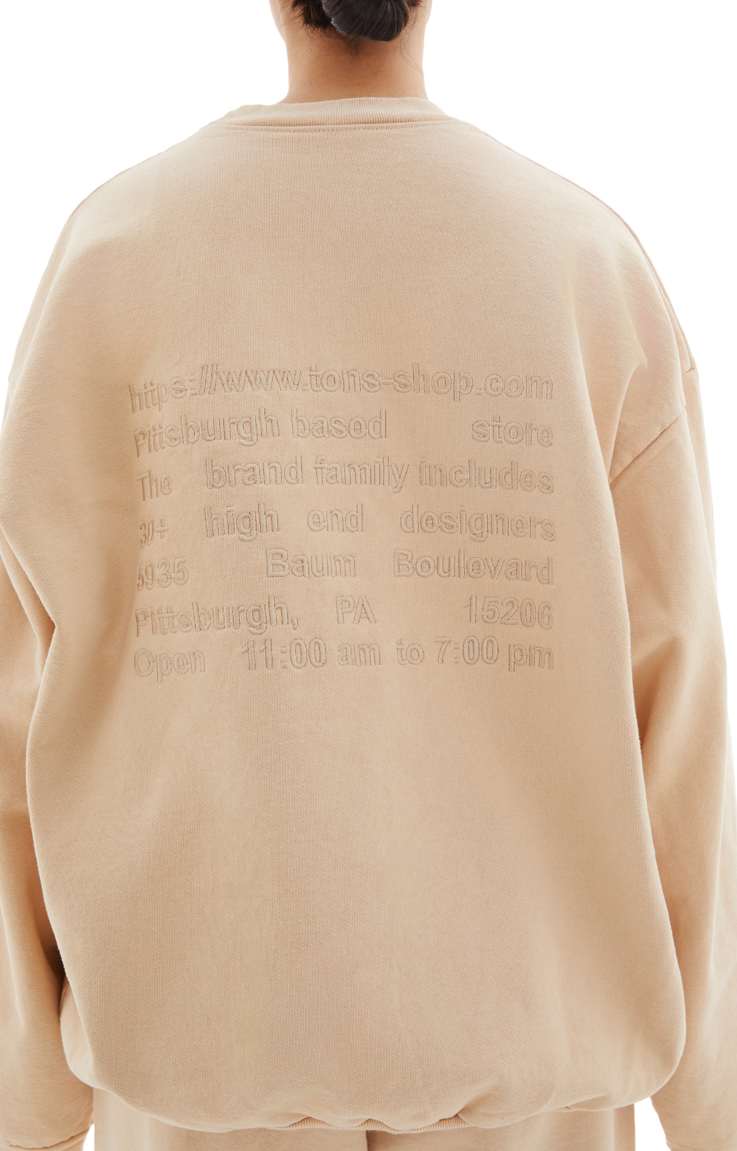 TONS Crewneck (Beige) - Image 5