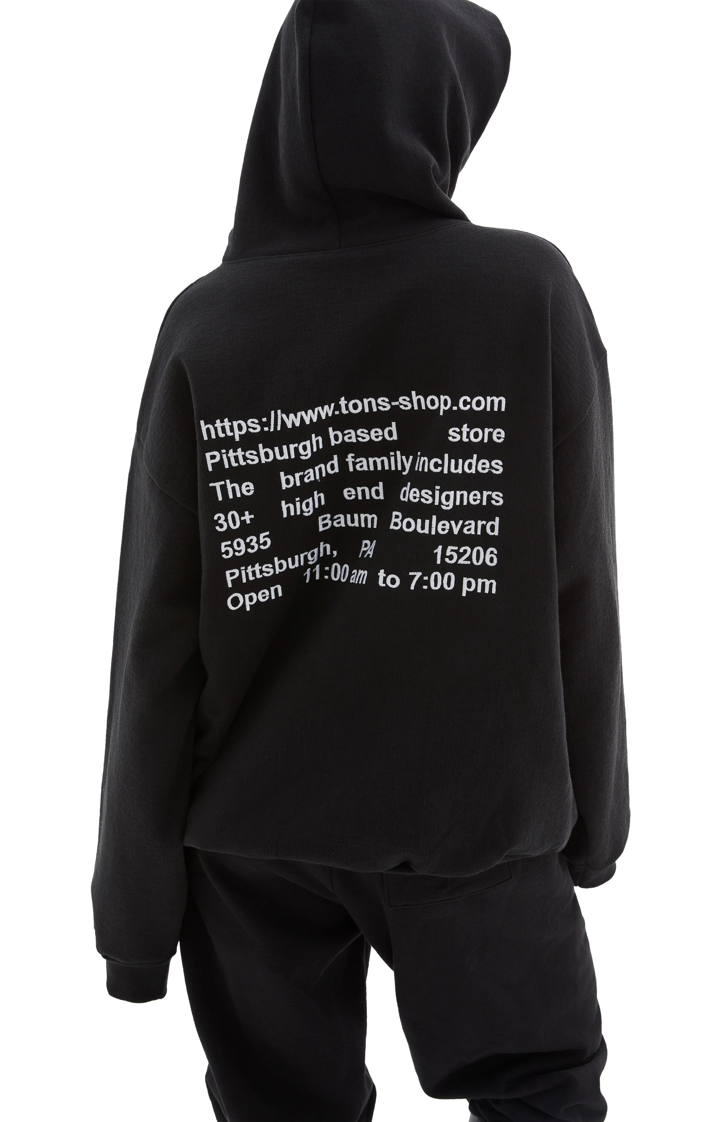 TONS Hoodie (Black) - Image 4