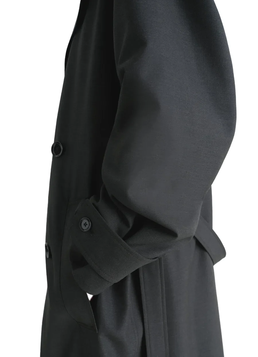 Trench Coat With Detachable Lining (Coal) - Image 3