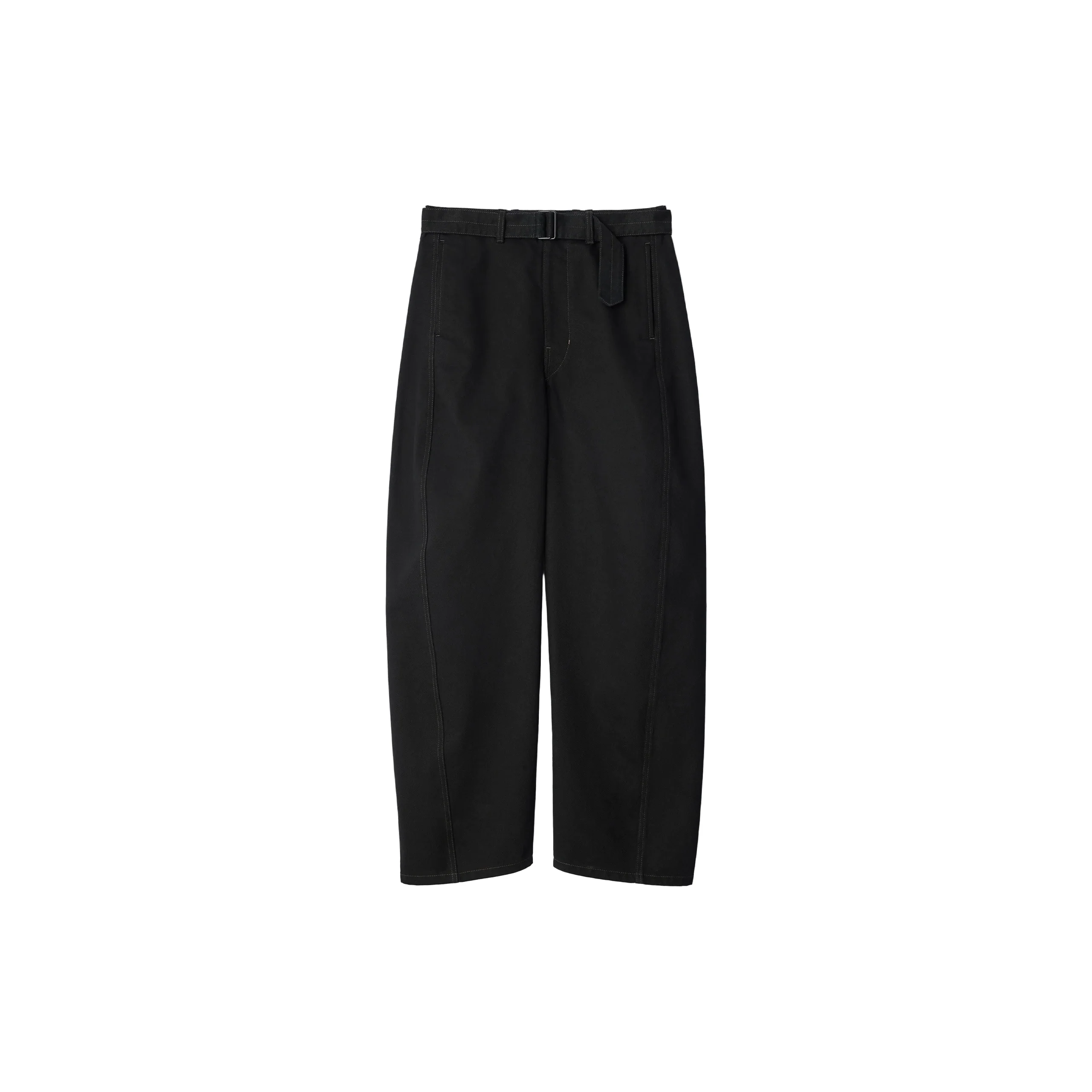 Twisted Belted Pants (Black)