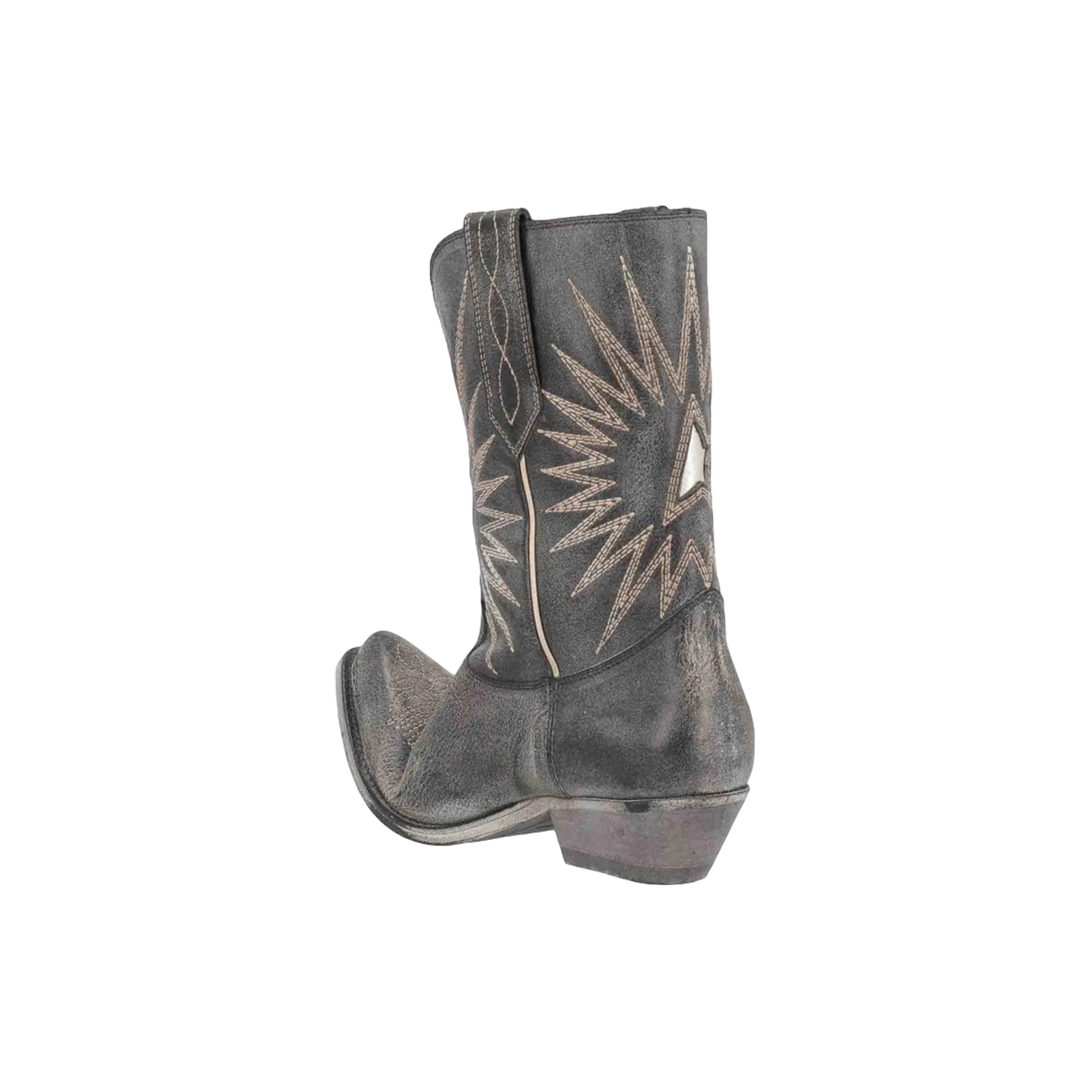 Women's Low Wish Star Boots (Black/Ecru) - Image 3