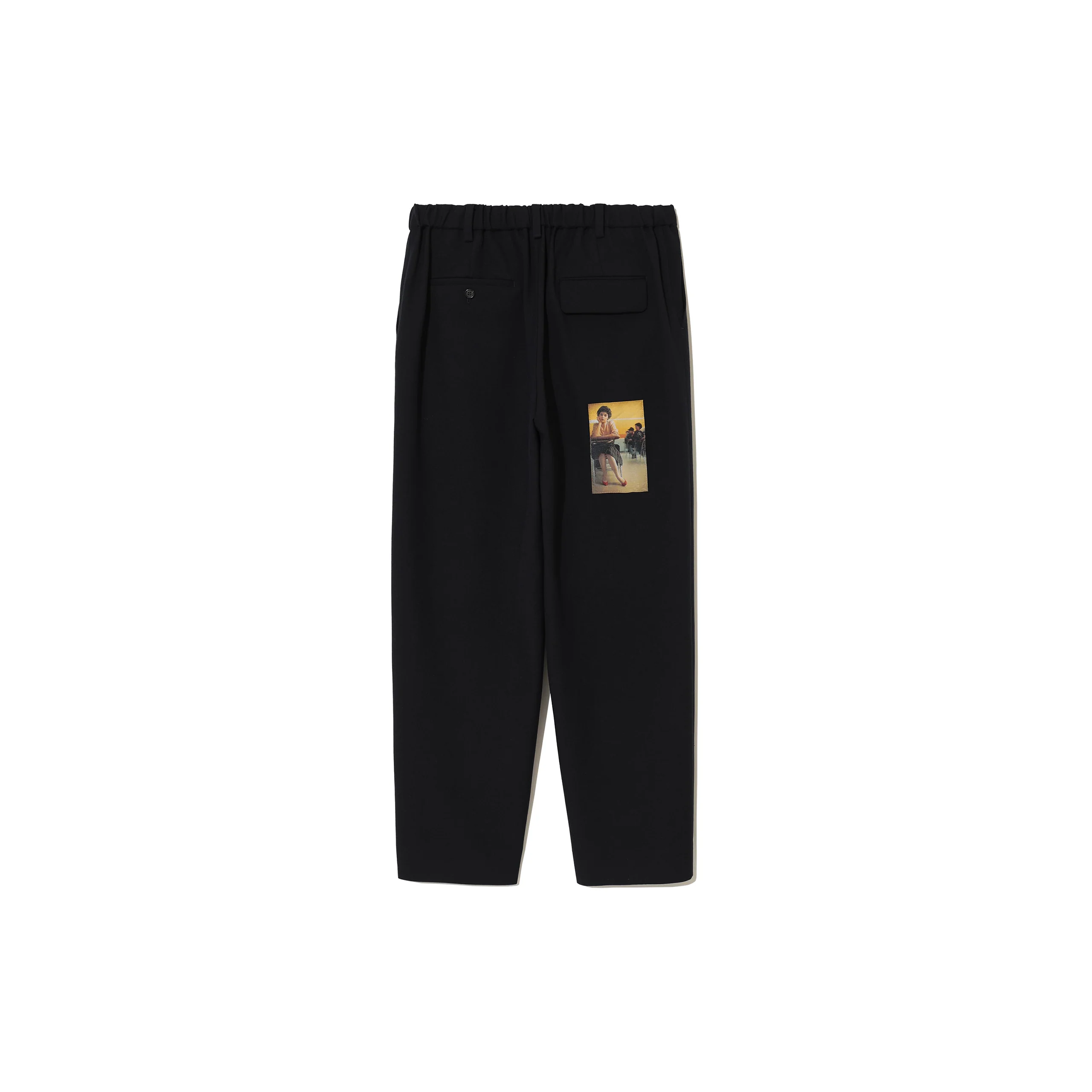 Twin Peaks Wool Easy Pants (Dark Navy) - Image 2