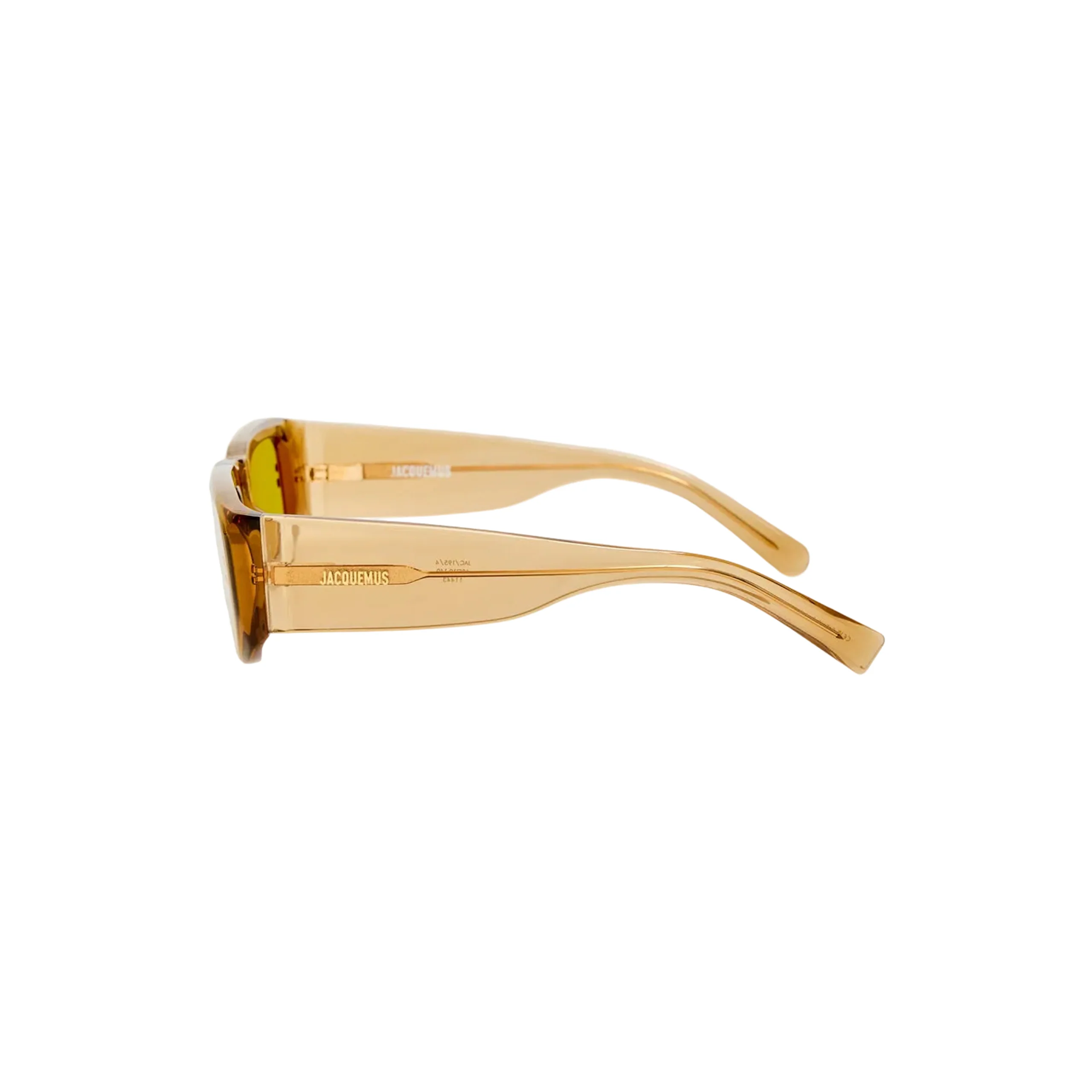 x Jacquemus Pisco Sunglasses (Brown/Light Gold/Ochre) - Image 3