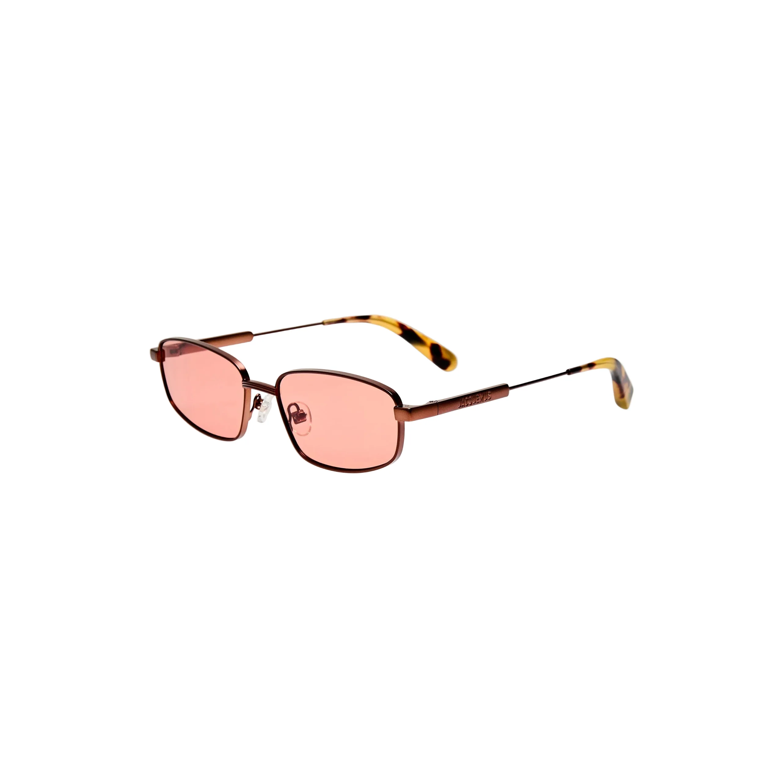 x Jacquemus Sera Sunglasses (Metallic Brown/Rose) - Image 2
