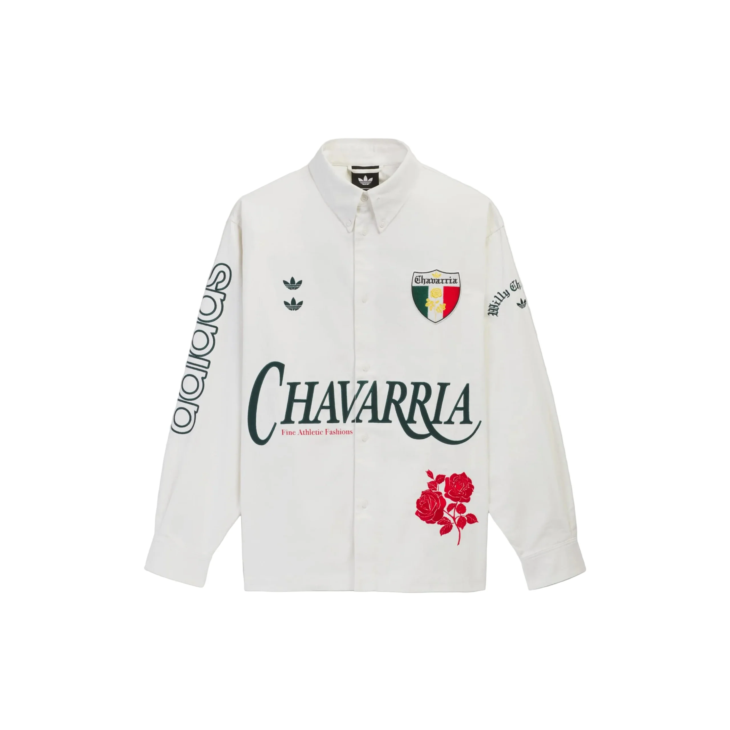 x White Chavarria Button Up Shirt (Off White)