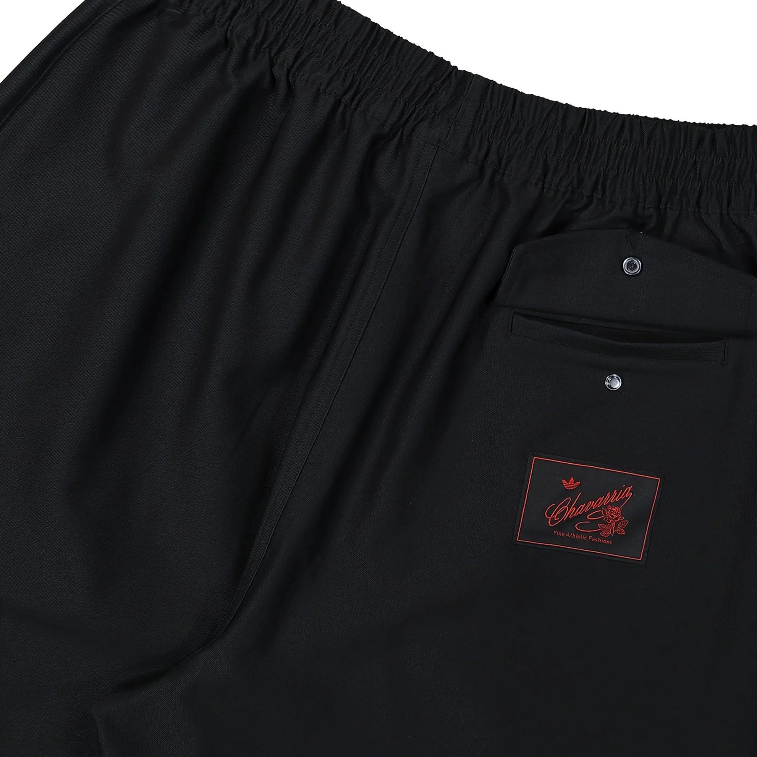 x Willy Chavarria Elasticated Waistband Track Pants (Black) - Image 4
