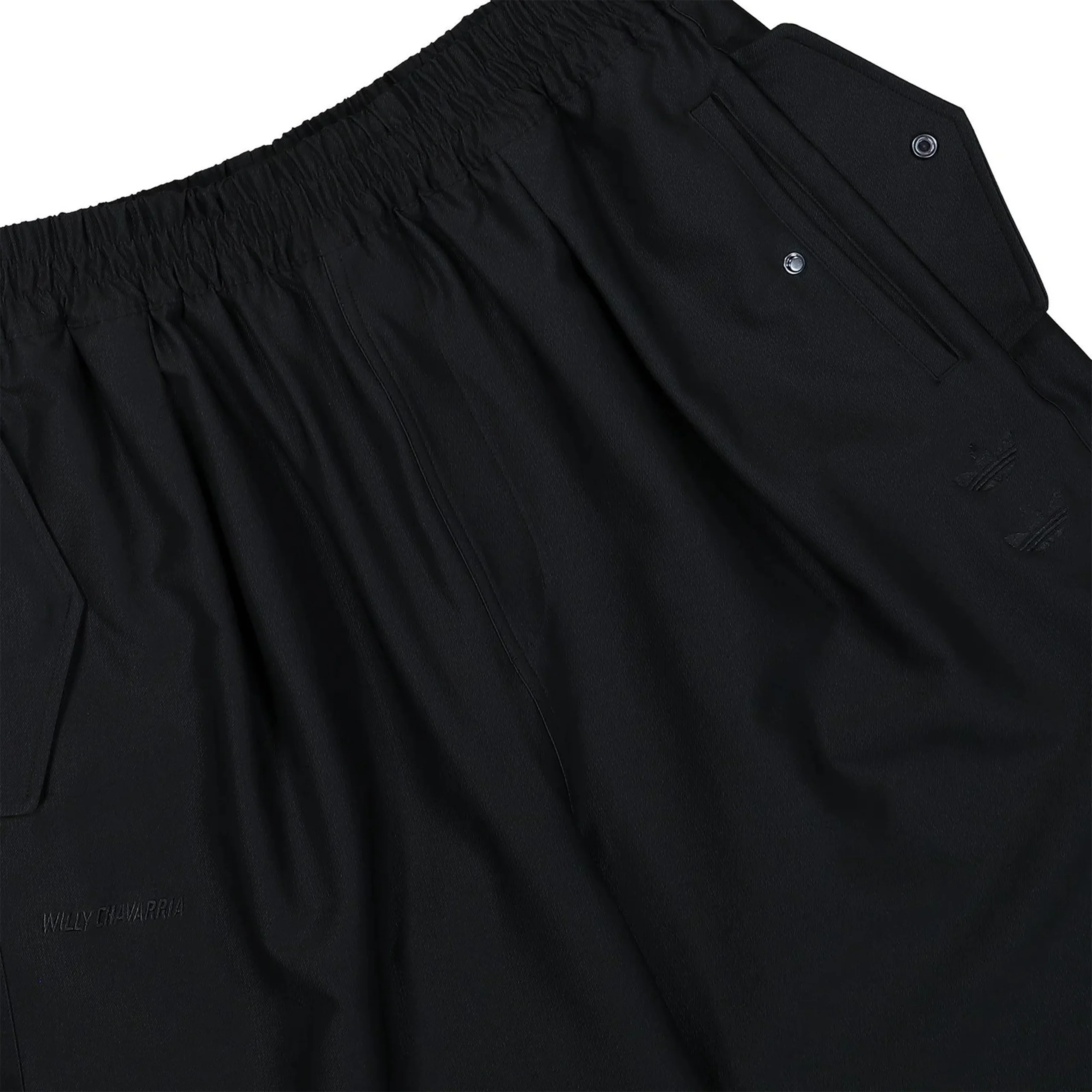 x Willy Chavarria Elasticated Waistband Track Pants (Black) - Image 5