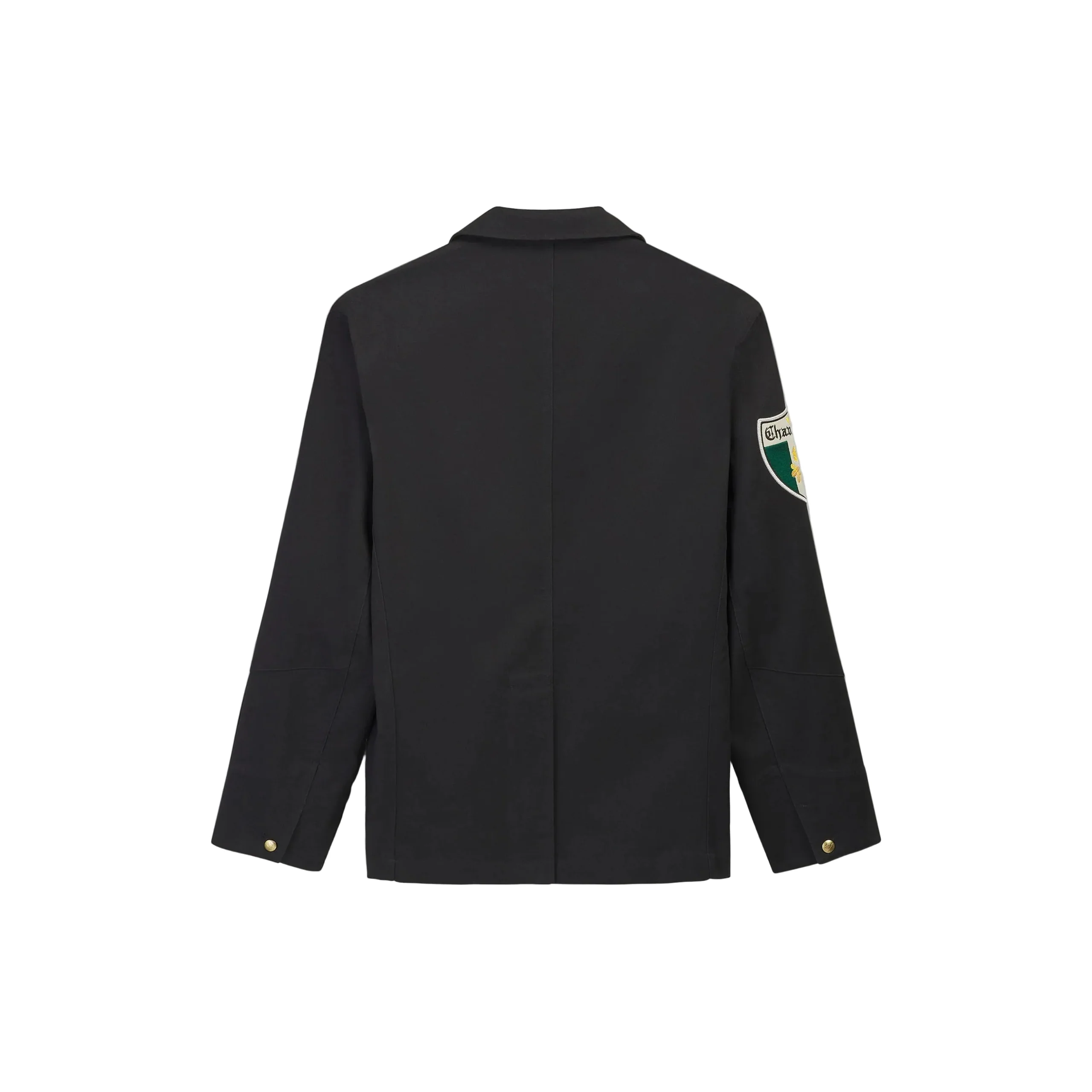 x Willy Chavarria Players Twill Blazer Jacket (Black) - Image 2