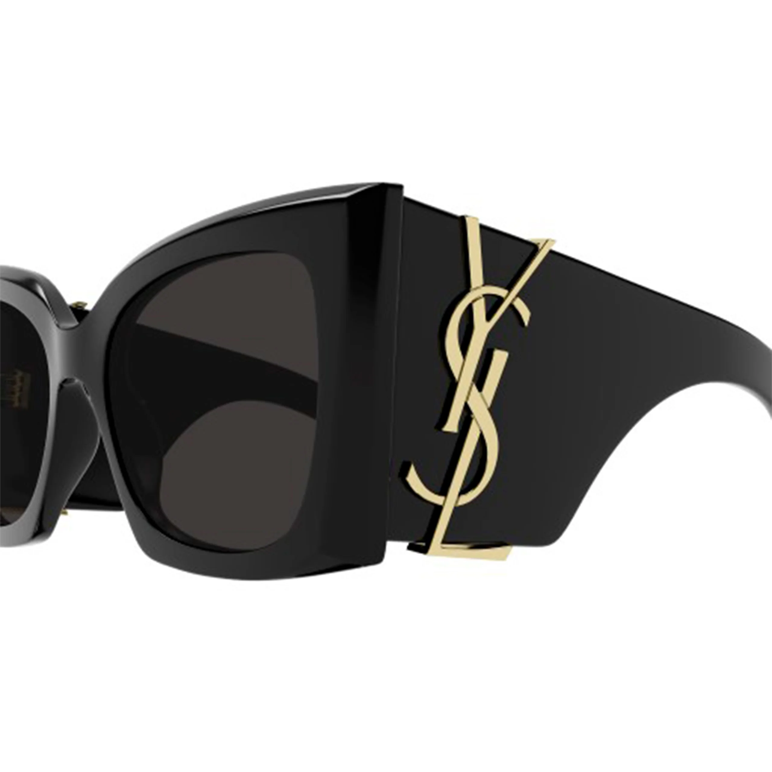 YSL Logo Sunglasses (Black) - Image 3