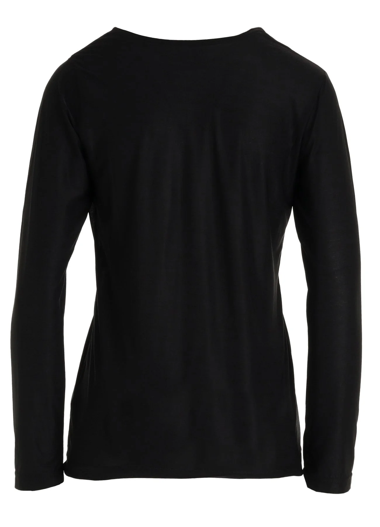 YY Pattern Long Sleeved T-shirt (Black) - Image 2