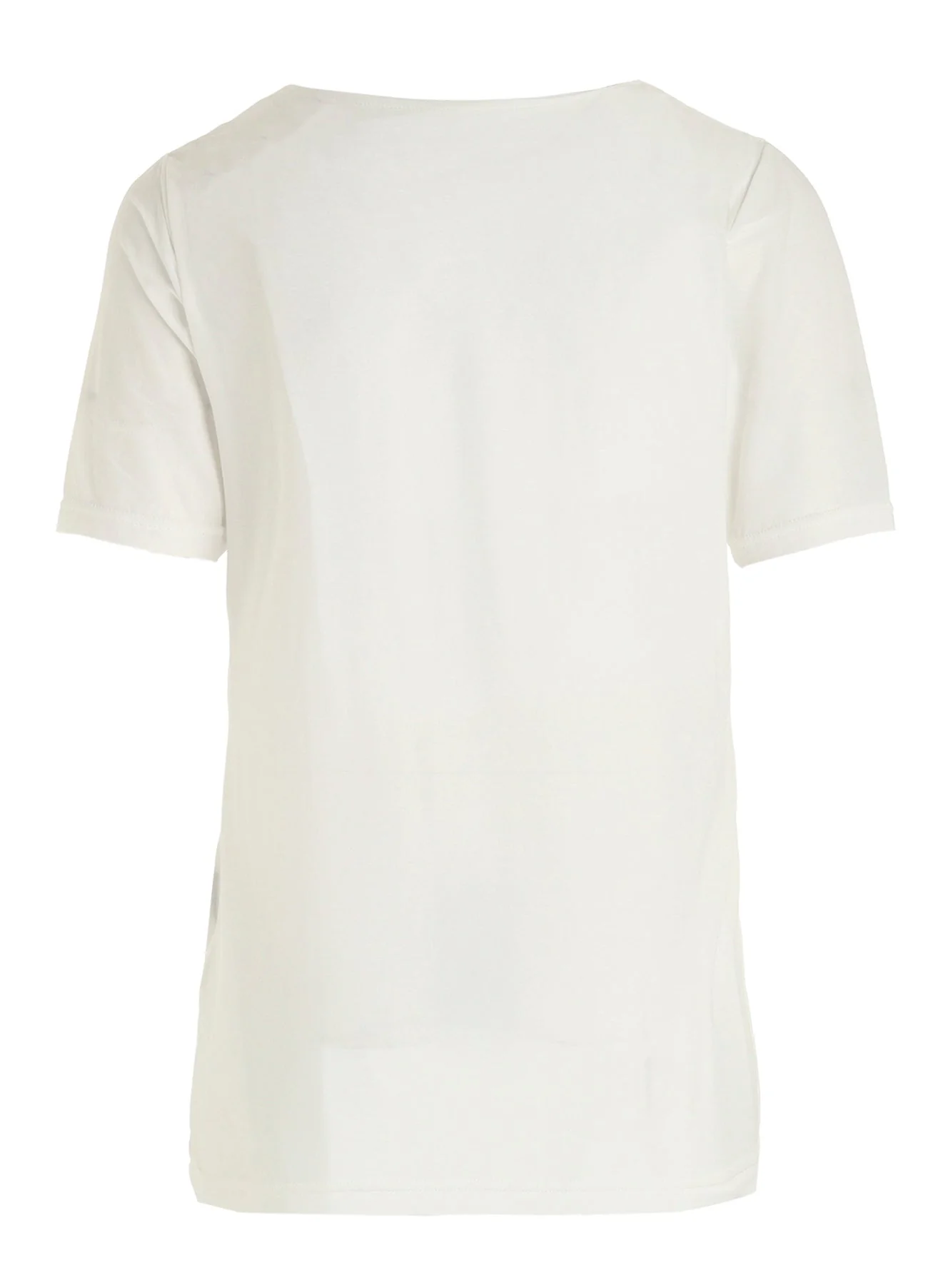 YY Pattern Short Sleeved T-shirt (Off-White) - Image 2
