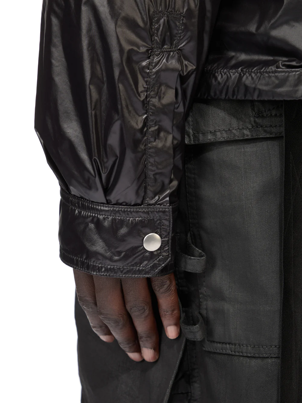 Zip Front Jacket (Black) - Image 8